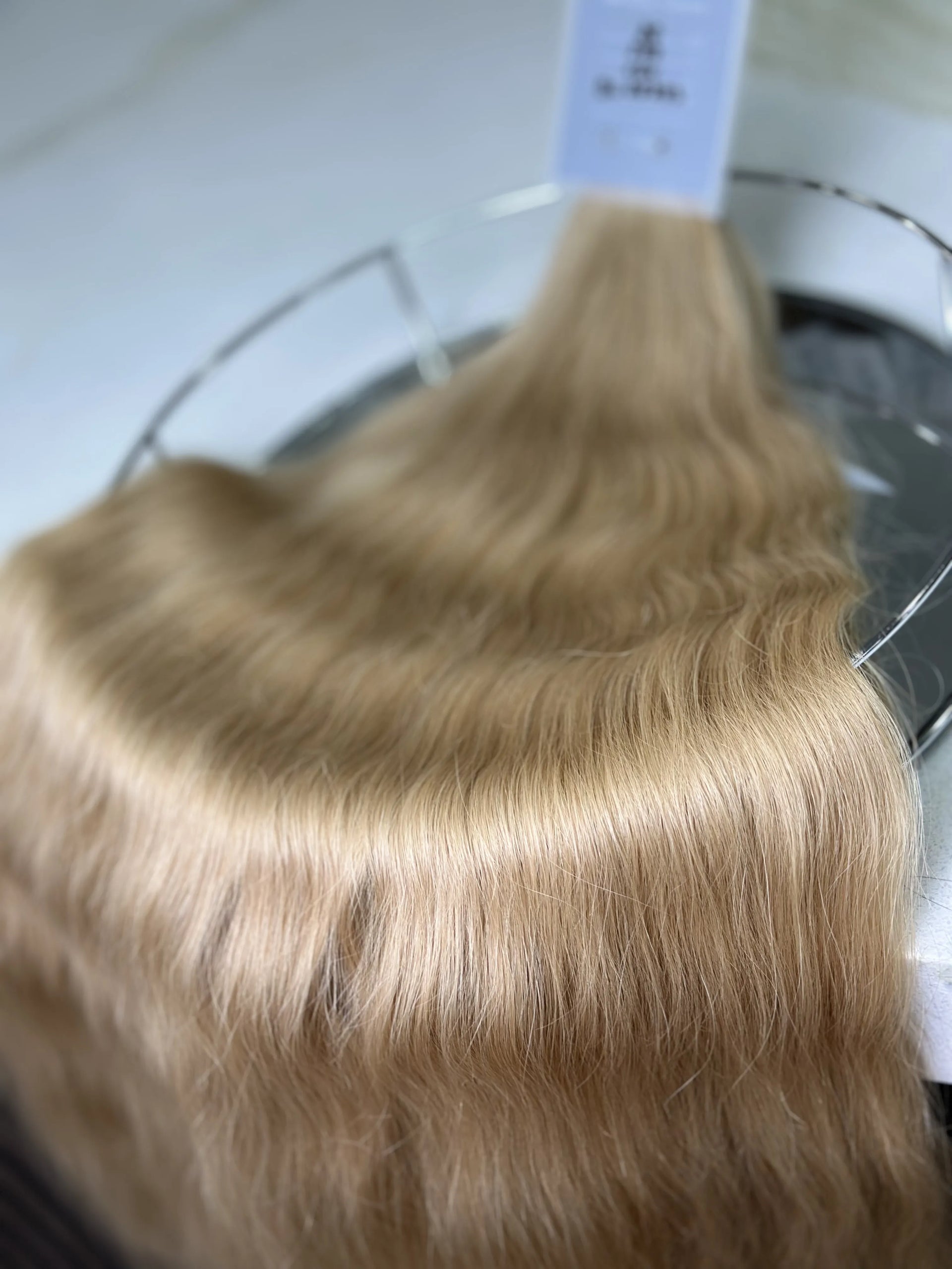 K-tip Slavic hair, colored, wavy 26 inch, 164gr, 279str