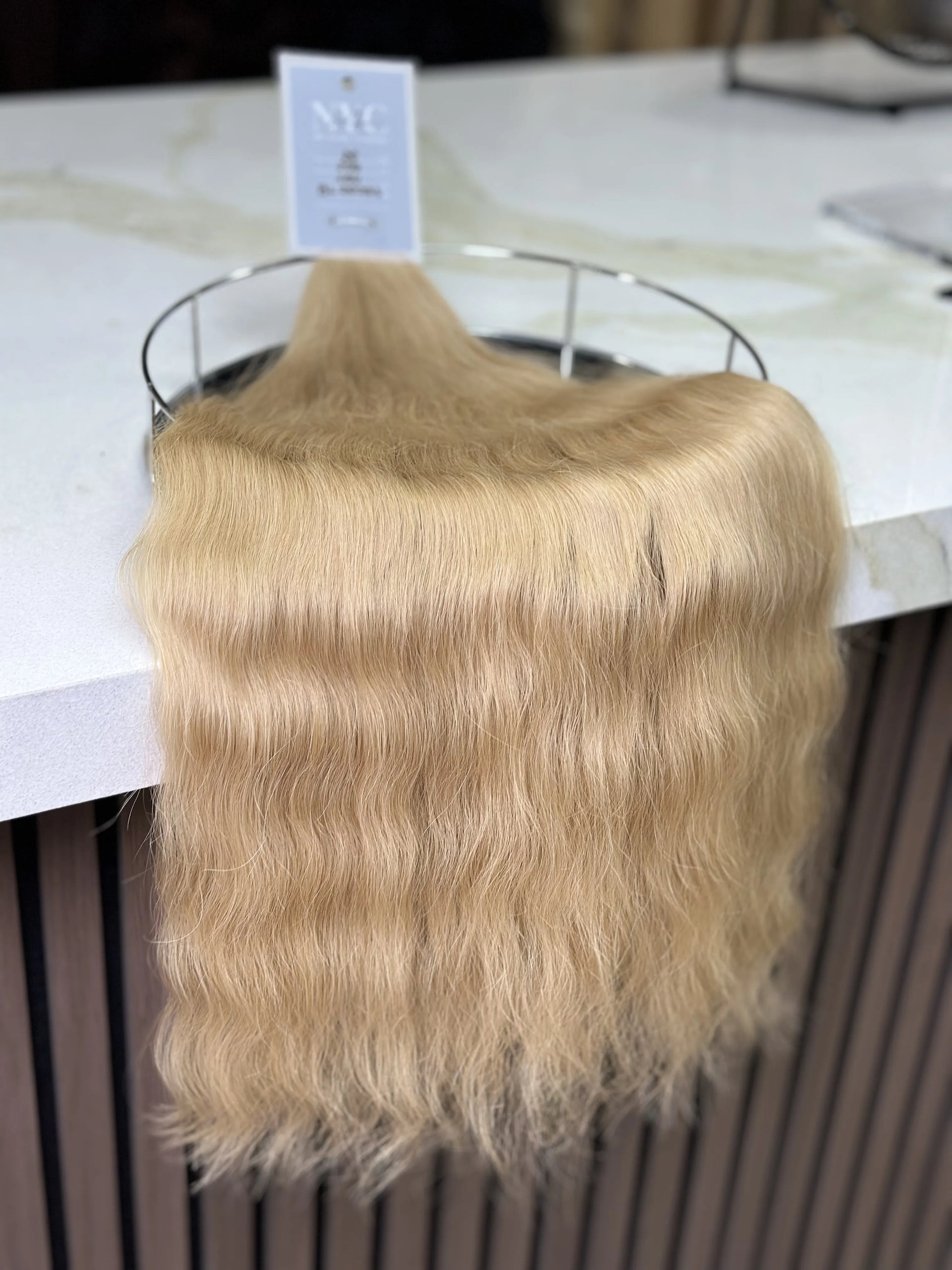 K-tip Slavic hair, colored, wavy 26 inch, 164gr, 279str