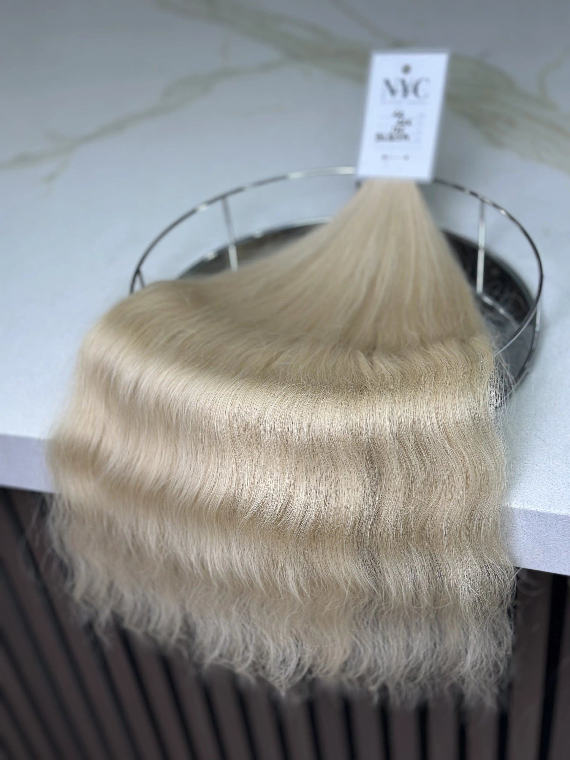 K-tip Slavic hair, colored, wavy 22 inch, 135gr, 226str