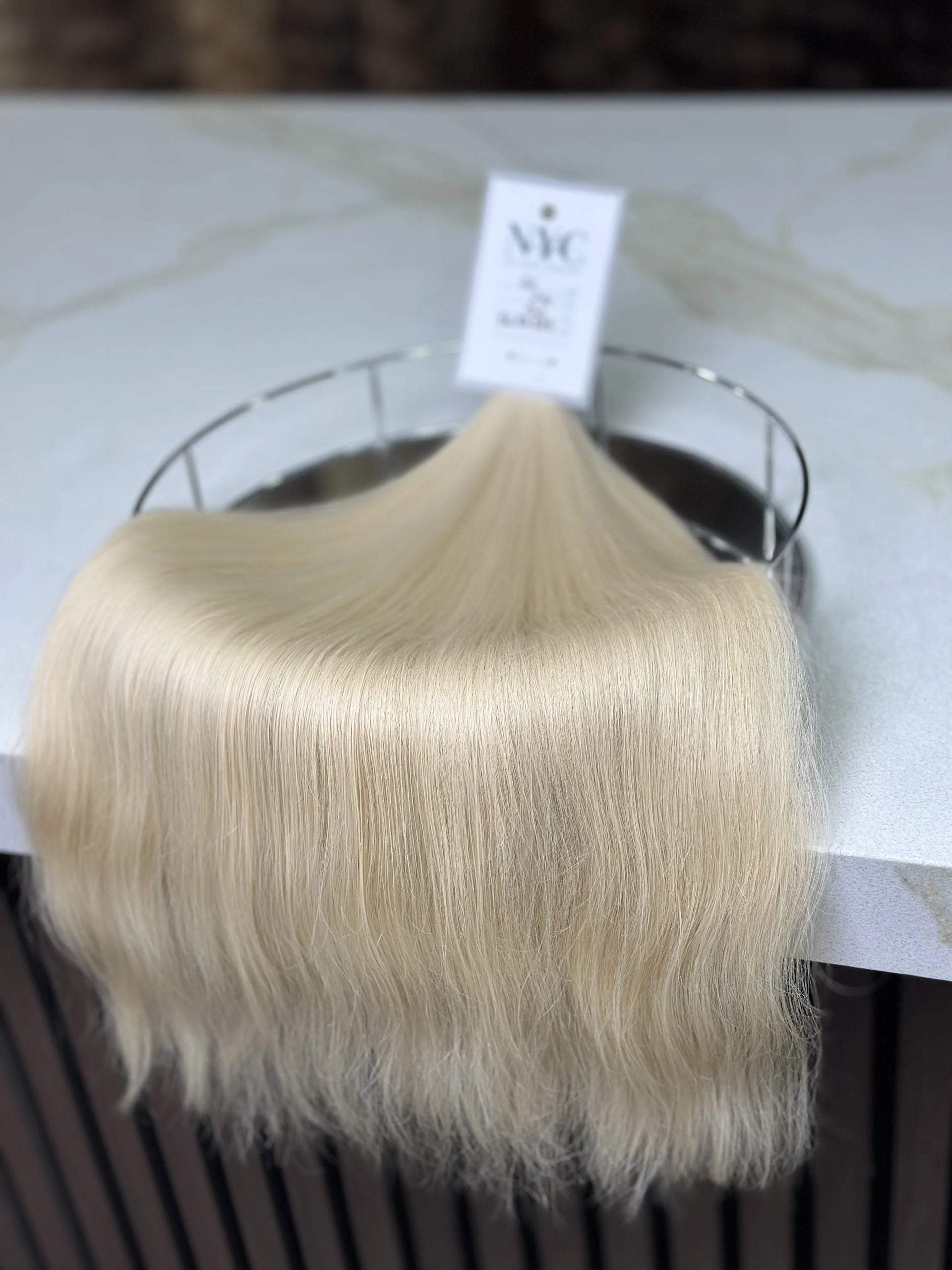 K-tip Slavic hair, colored, wavy 22 inch, 150gr, 261 str