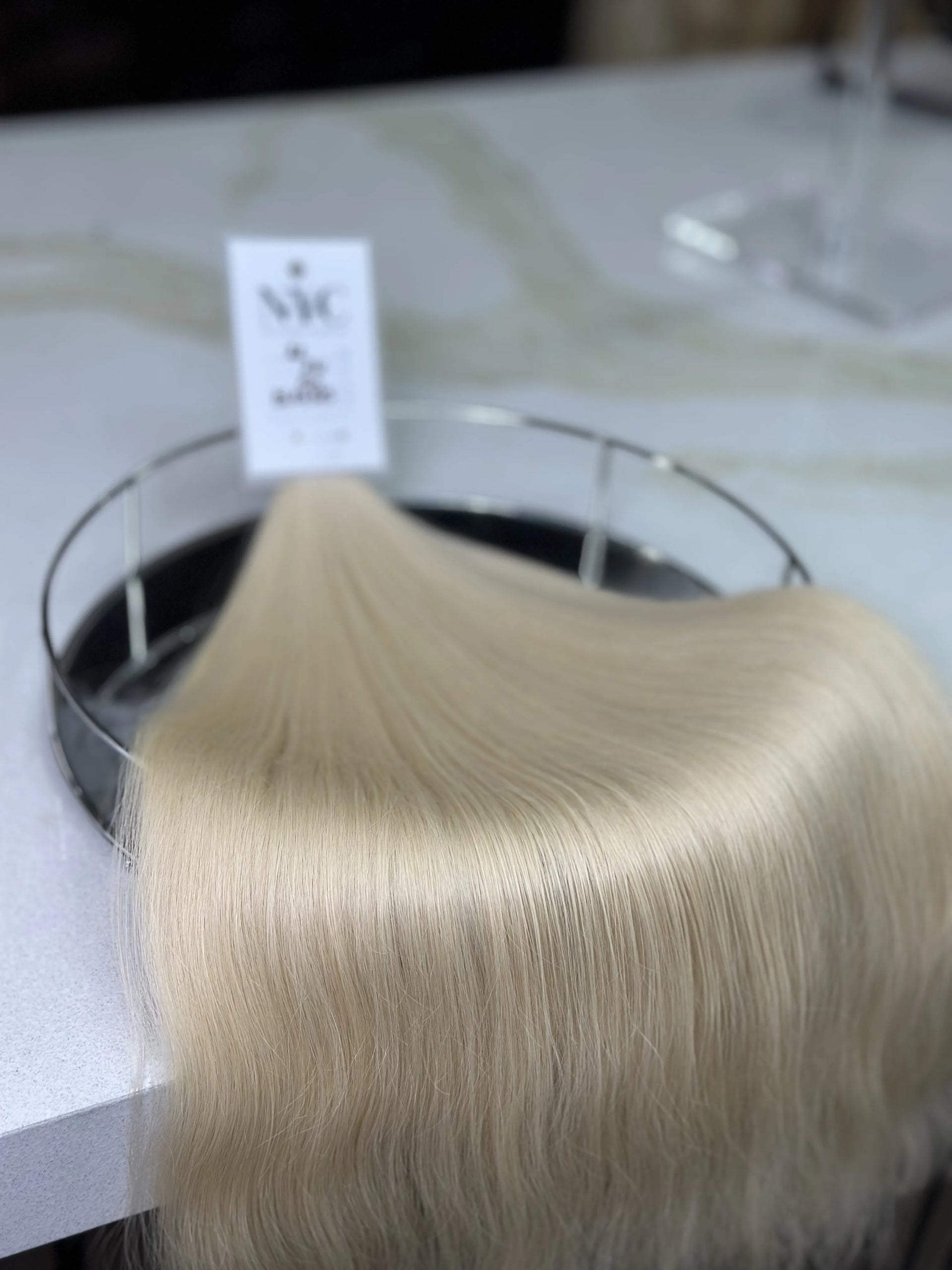 K-tip Slavic hair, colored, wavy 22 inch, 150gr, 261 str