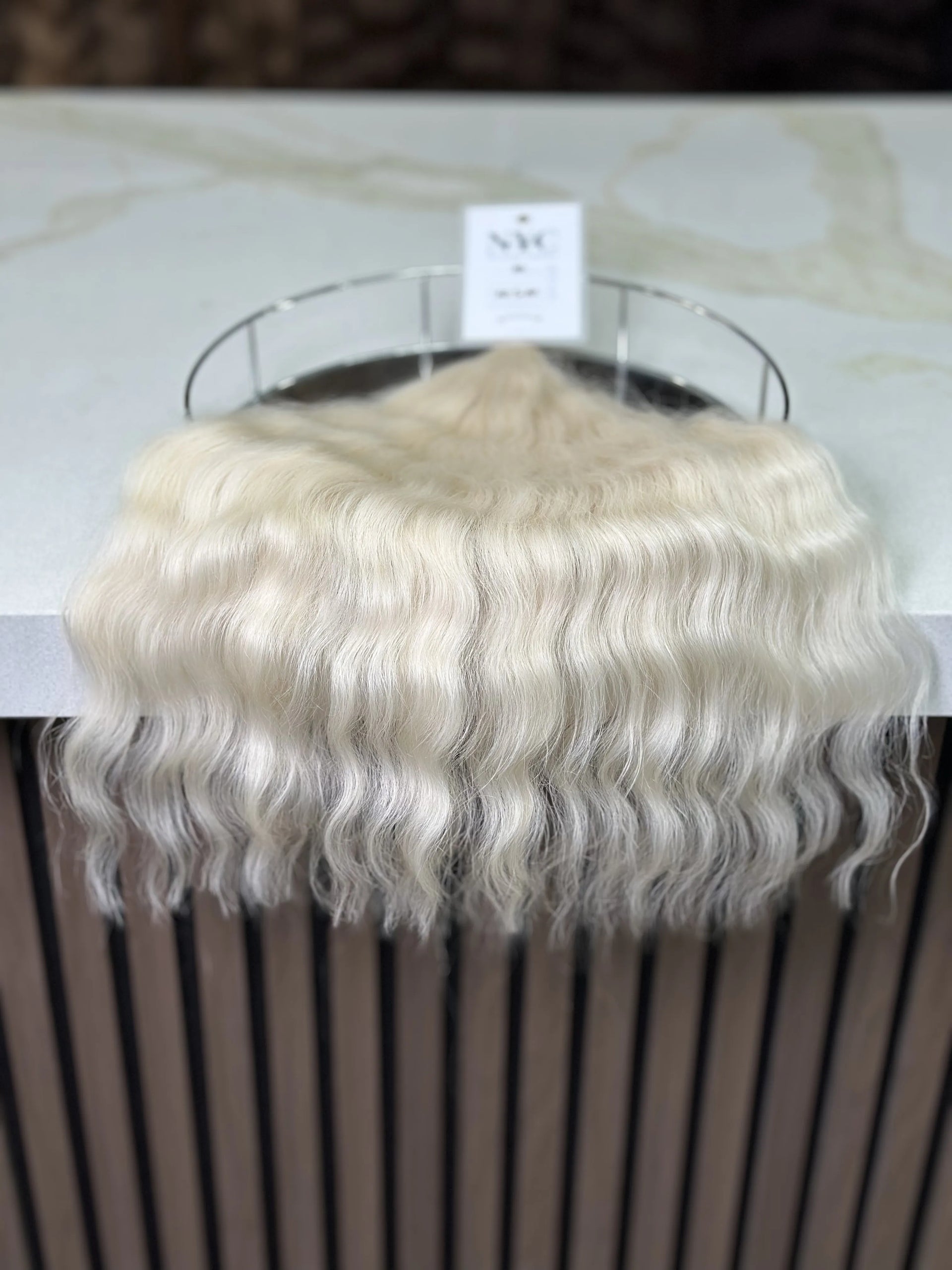 Bulk Slavic hair, colored ,wavy 20 inch: 98g