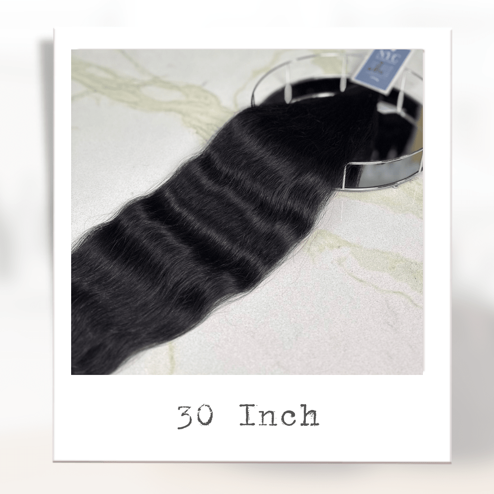 30 Inch Hair Extensions - LuxHairNYC – Premium Slavic Hair Extensions in NYC – 100% Virgin Human Hair