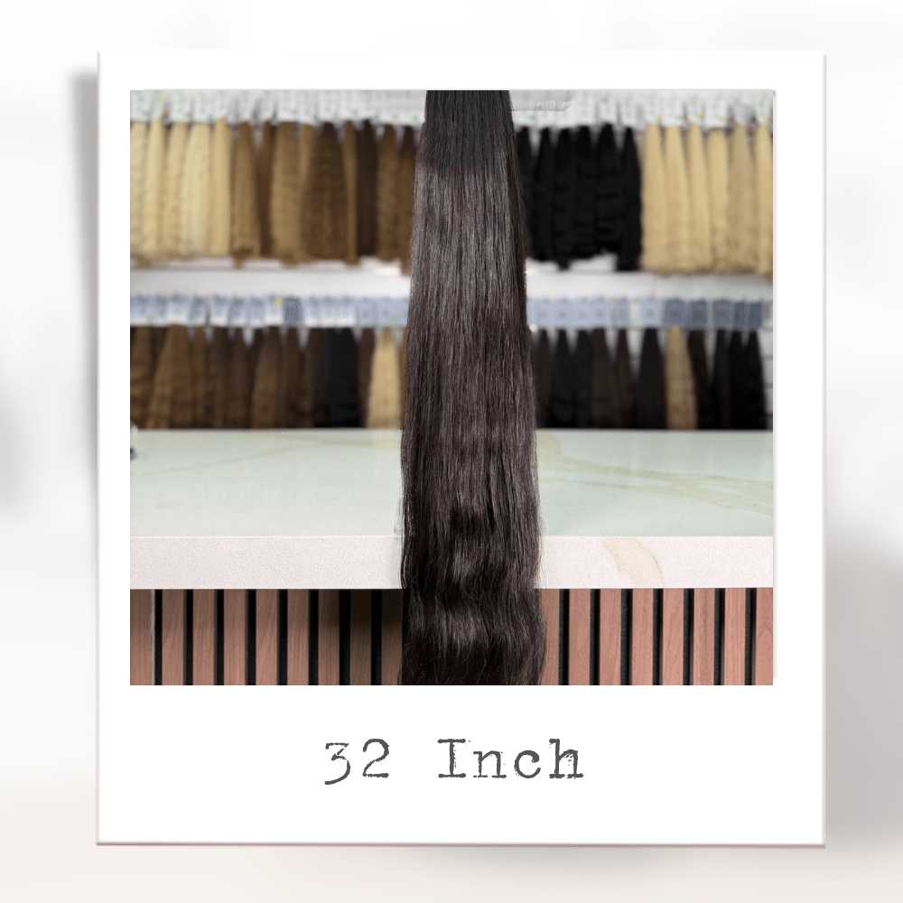 32 Inch Hair Extensions - LuxHairNYC – Premium Slavic Hair Extensions in NYC – 100% Virgin Human Hair