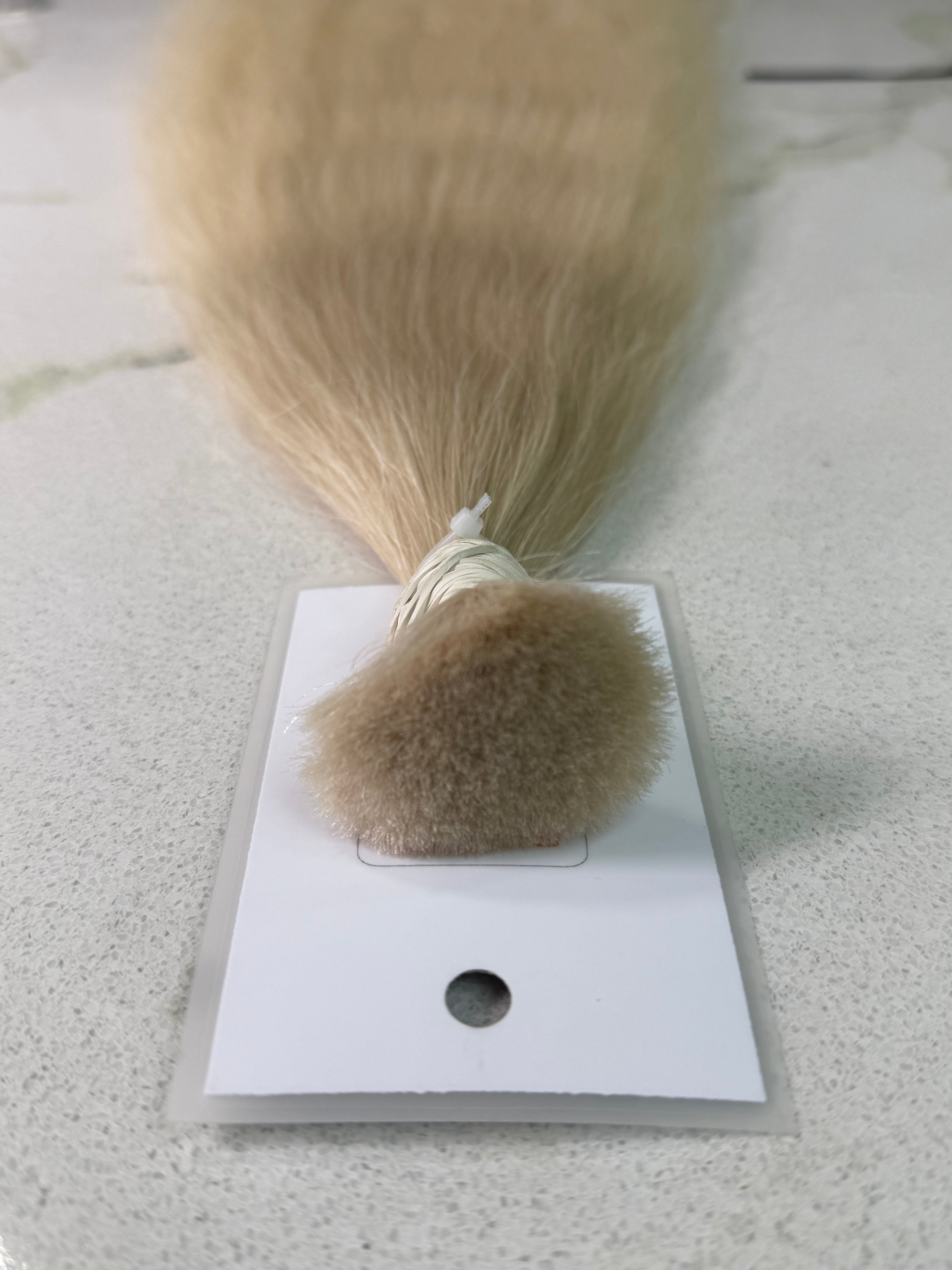 Premium Slavic Colored Hair Blonde Wavy Bulk 26 Inch | LuxHairNYC