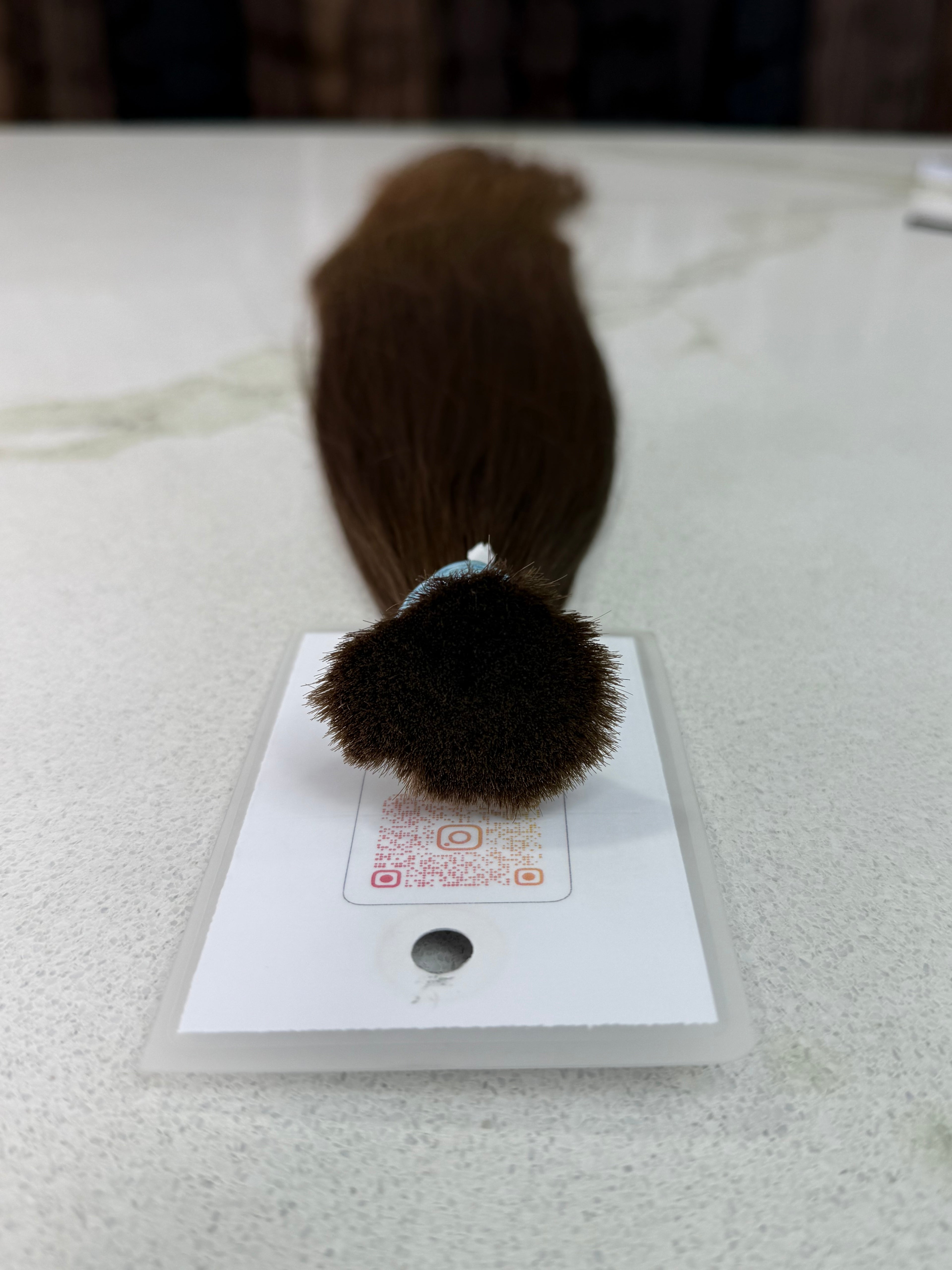 Premium Slavic Colored Hair Light Brown Wavy Bulk 20 Inch | LuxHairNYC