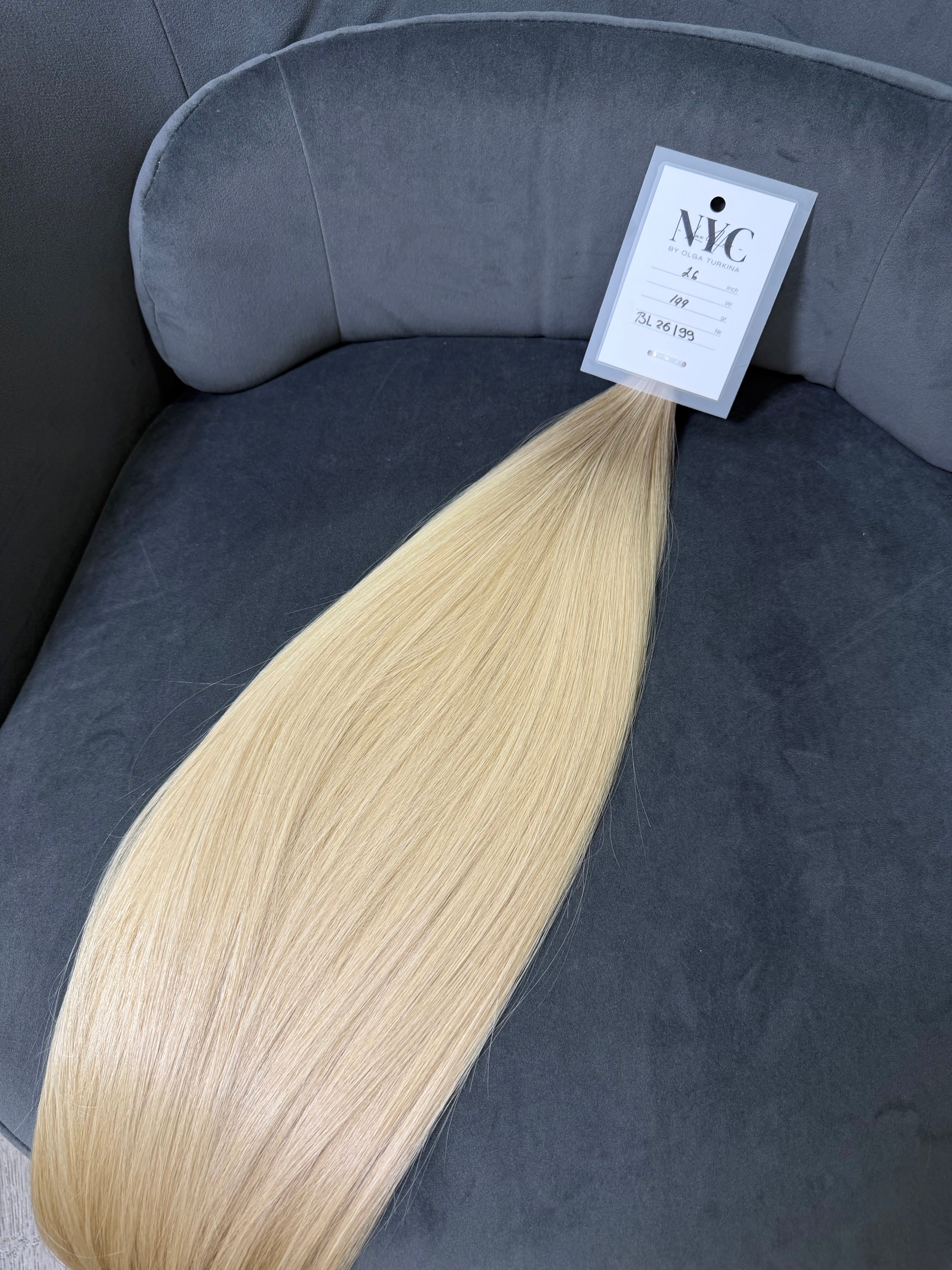 Dark Root to Blonde Ombre 26 Inch, 199g