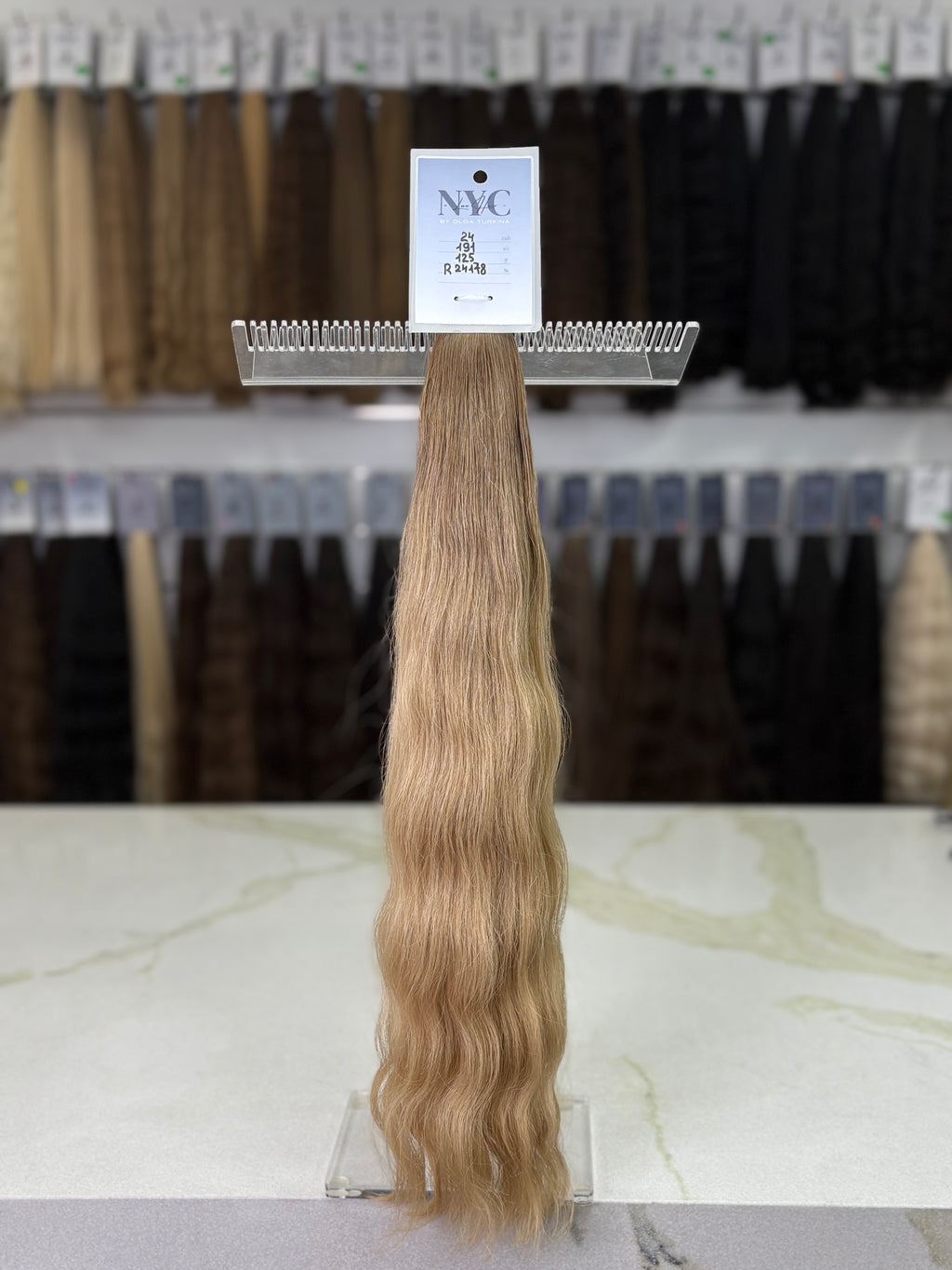 K-Tip Slavic Hair Body Wave 24" 191 Strands | LuxHairNYC