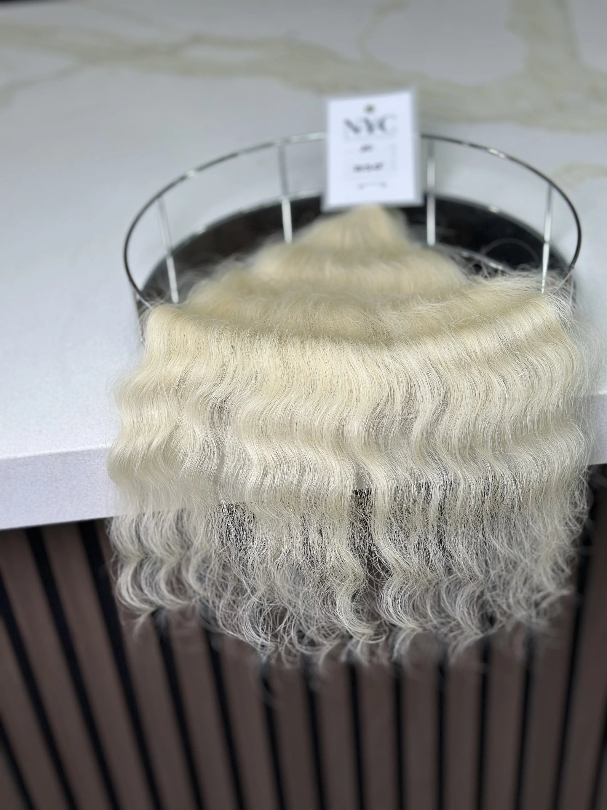 Bulk Slavic hair, colored ,curly 20 inch: 75g - LUXHAIRNYCSHOP