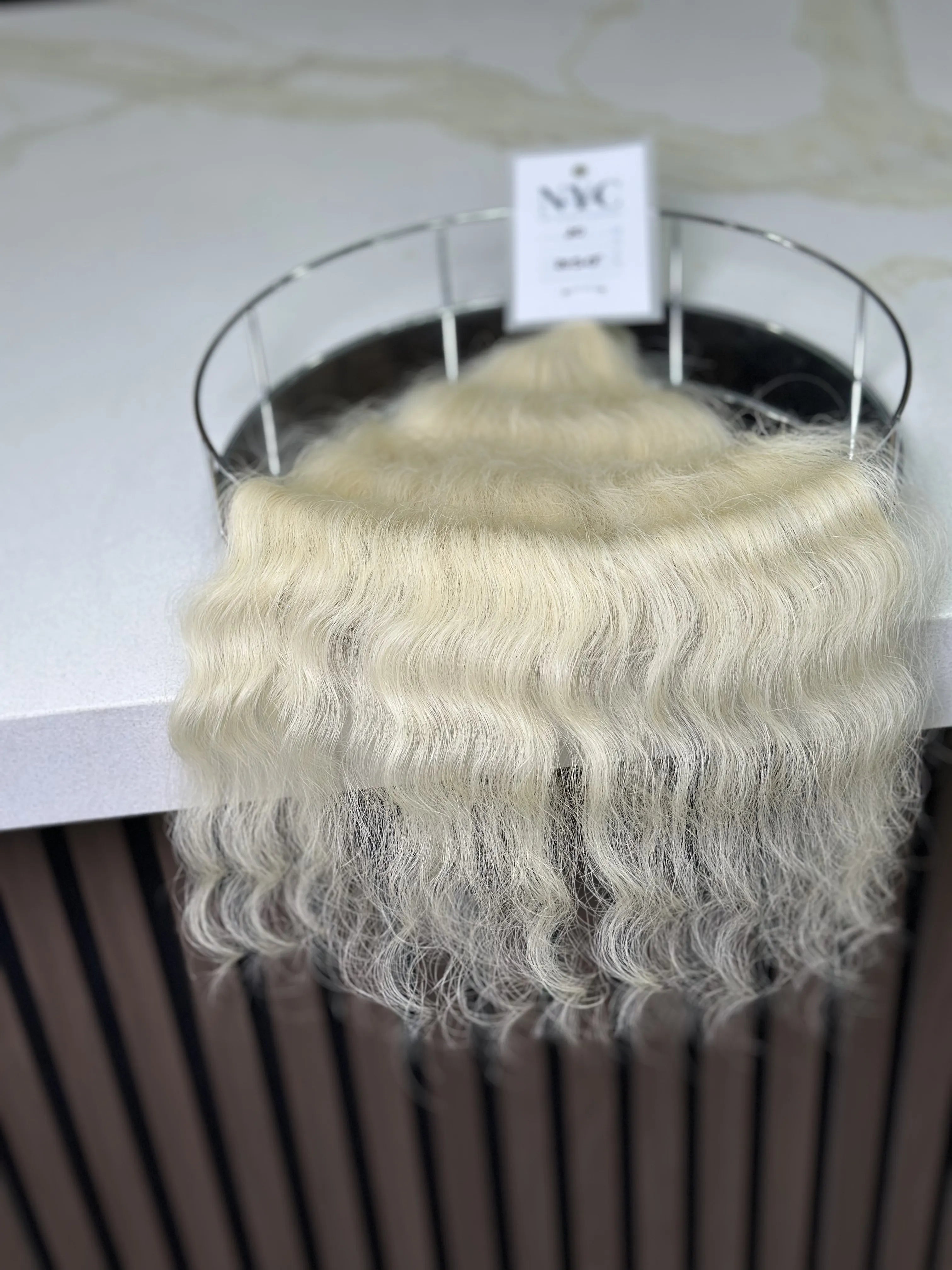 Bulk Slavic hair, colored ,curly 20 inch: 75g - LUXHAIRNYCSHOP