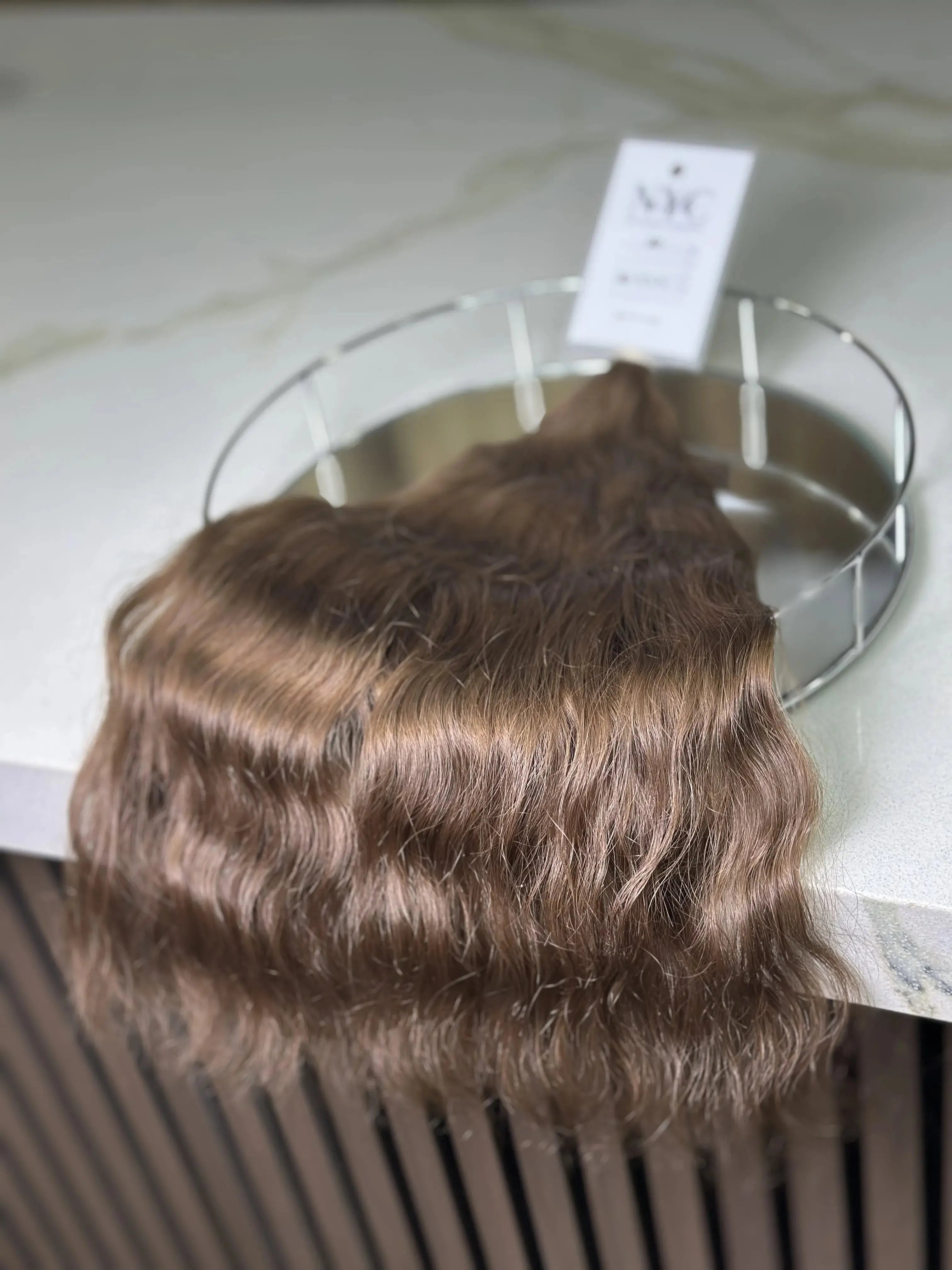 Bulk Slavic hair, colored ,wavy 20 inch: 100g - LUXHAIRNYCSHOP