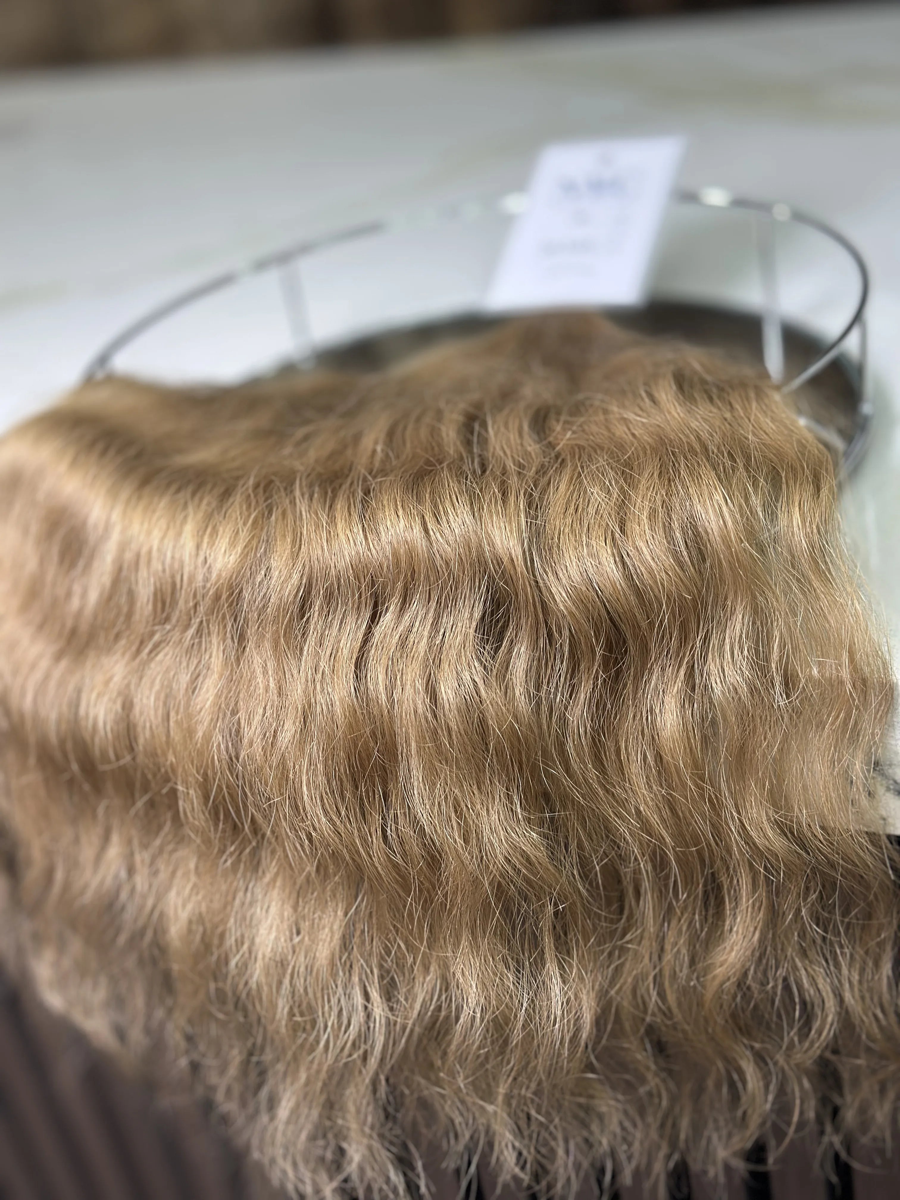 Bulk Slavic hair, colored ,wavy 20 inch: 83g - LUXHAIRNYCSHOP