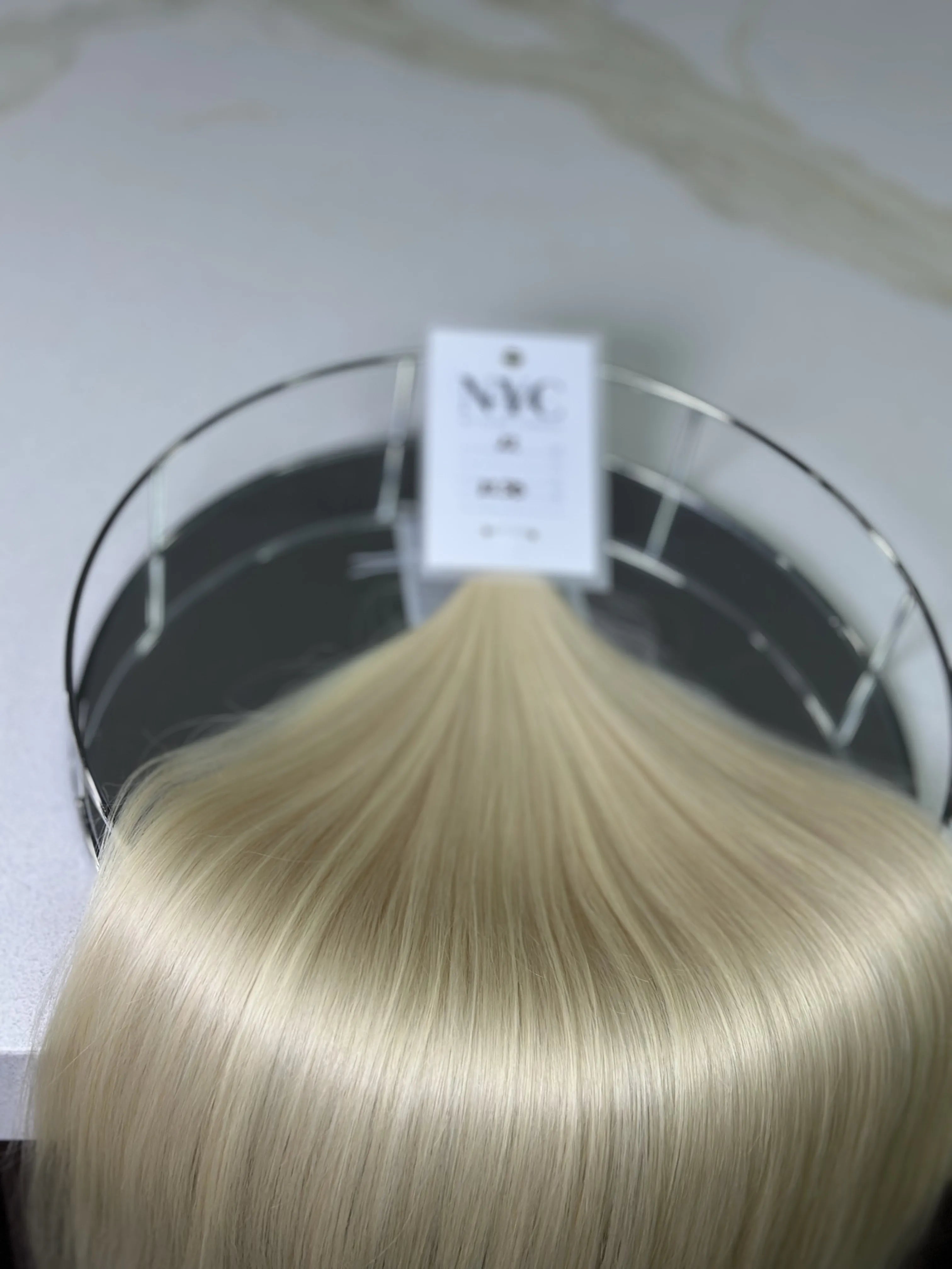 Bulk Slavic hair, colored ,wavy 22 inch: 83g - LUXHAIRNYCSHOP