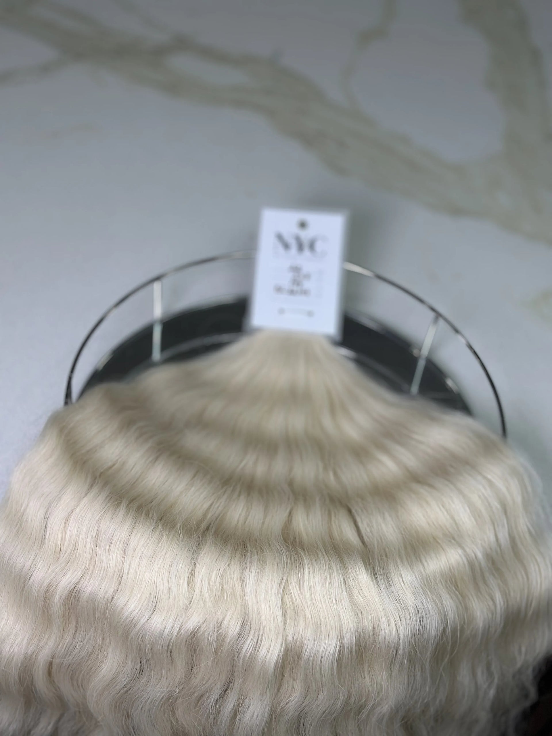 K-tip Slavic hair, colored, curly 22 inch, 144gr, 237str