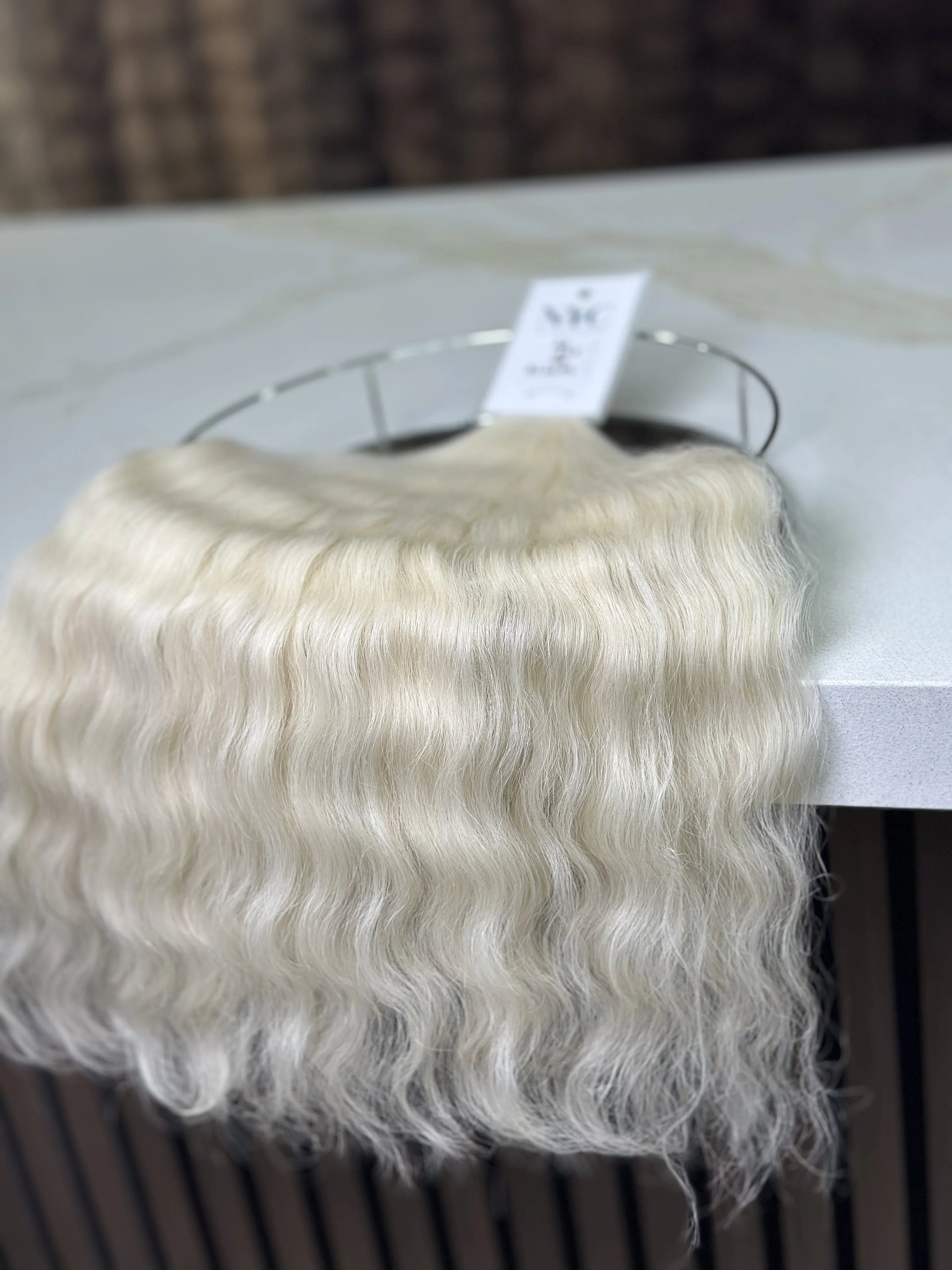 K-tip Slavic hair, colored, curly 22 inch, 144gr, 237str