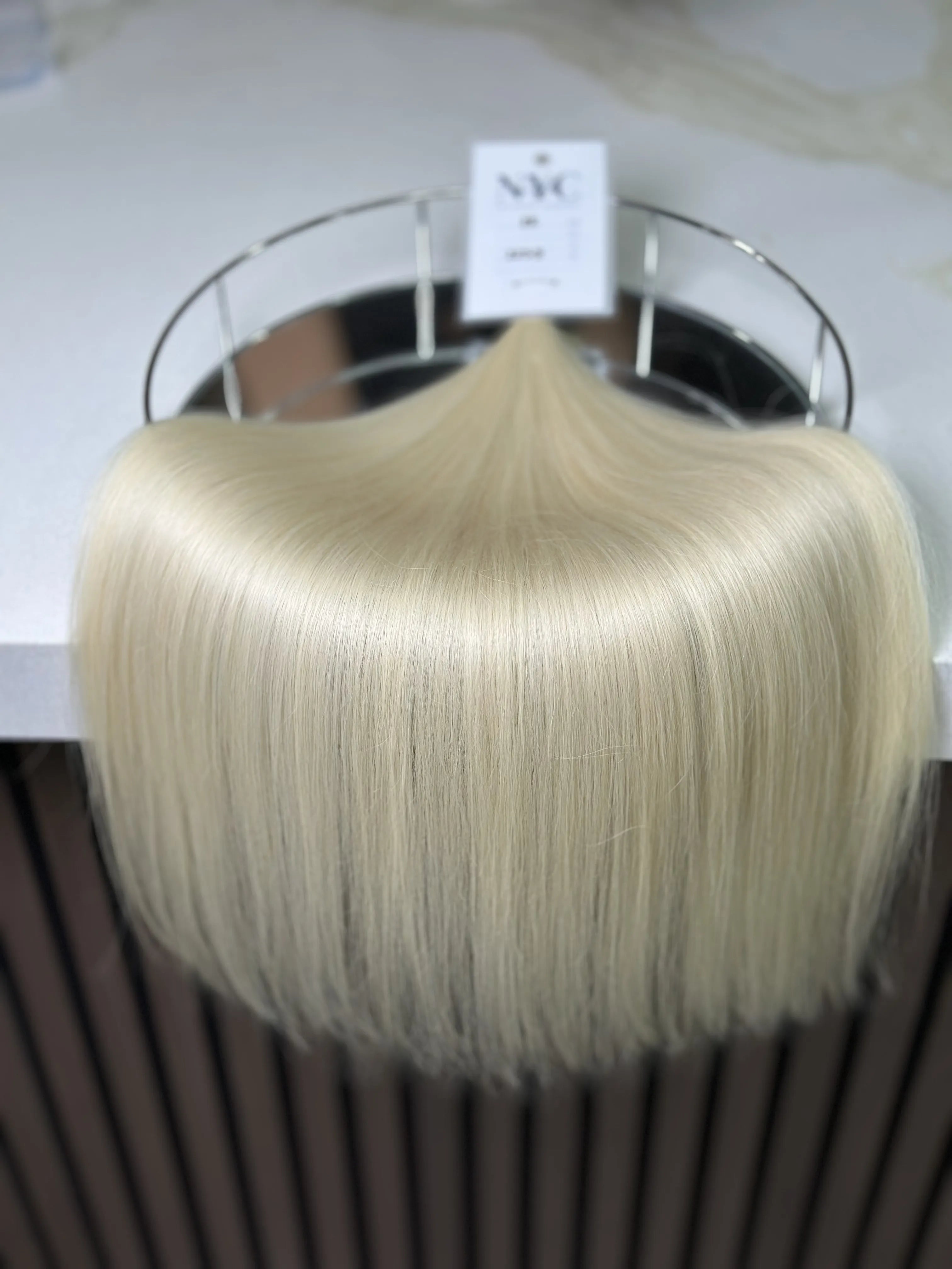 Bulk Slavic hair, colored, straight 22 inch: 102g - LUXHAIRNYCSHOP