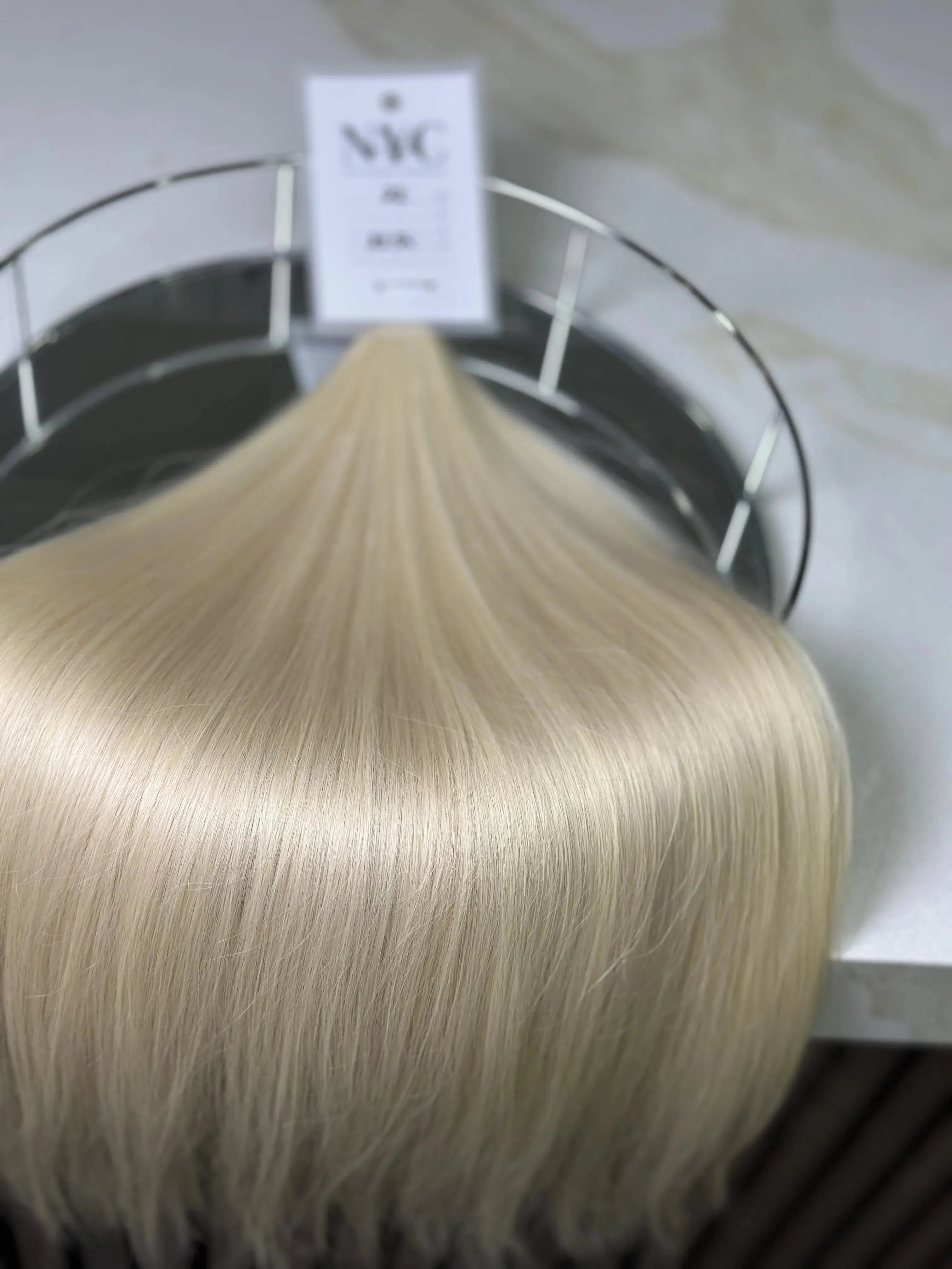 Bulk Slavic hair, colored, straight 22 inch: 102g - LUXHAIRNYCSHOP