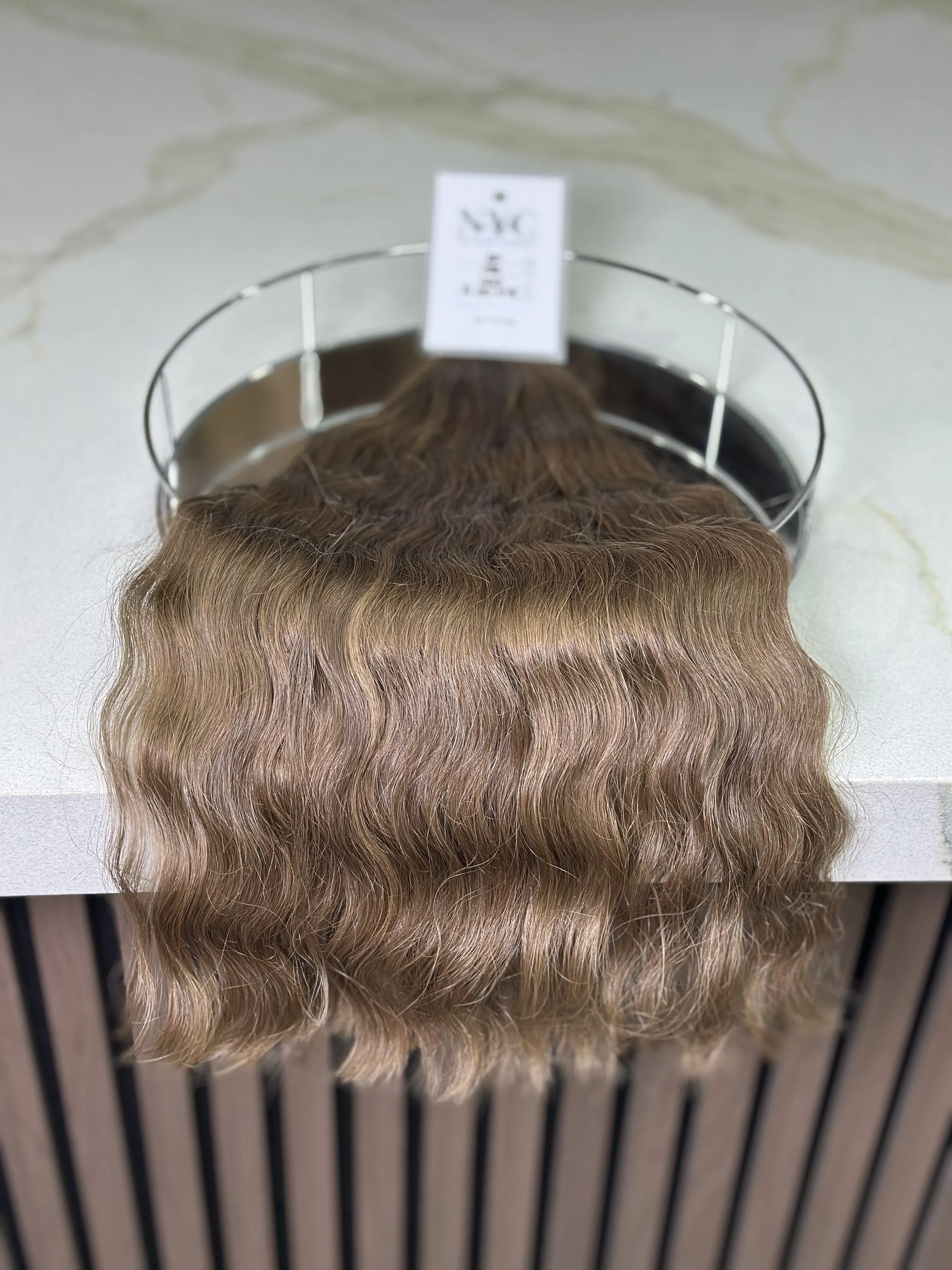 K-tip Slavic hair, colored, wavy 20 inch, 100gr, 192str