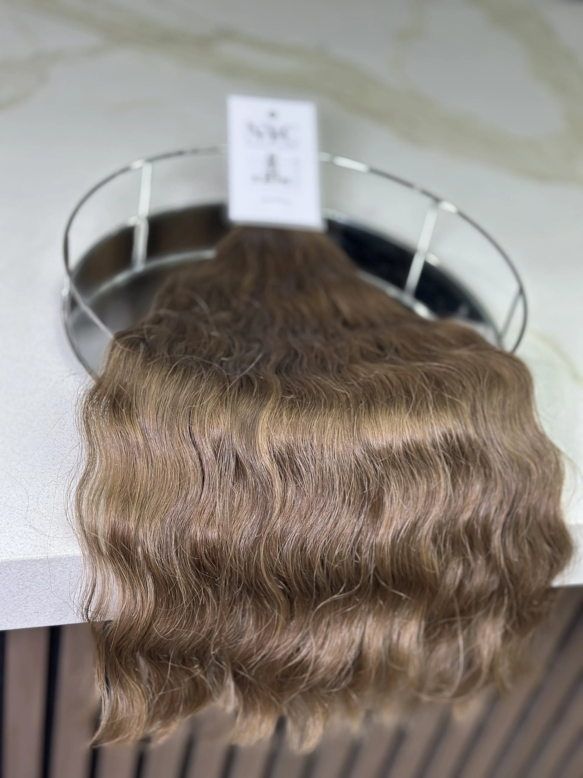 K-tip Slavic hair, colored, wavy 20 inch, 100gr, 192str