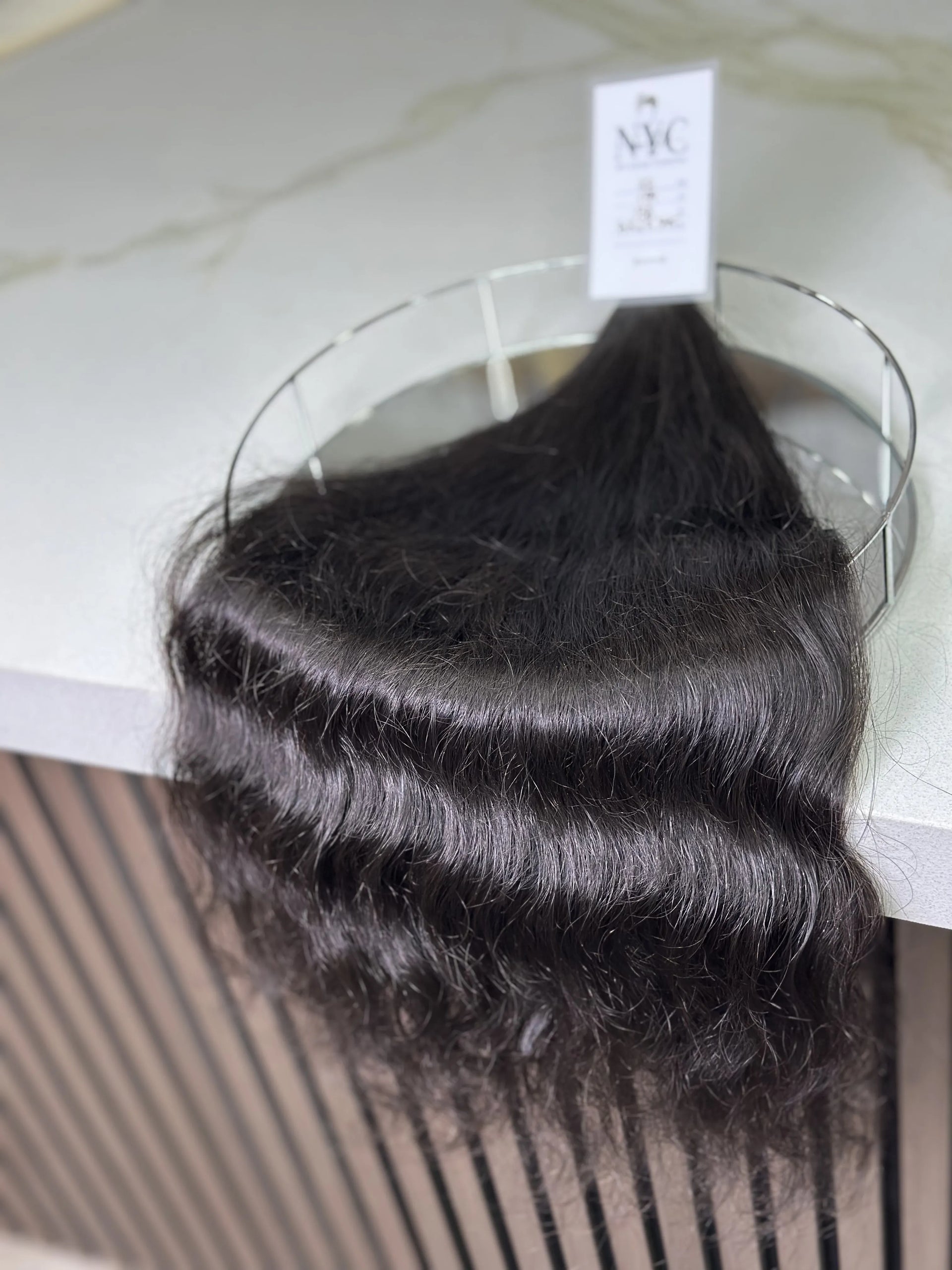 K-tip Slavic hair, colored, wavy 22 inch, 138gr, 194str