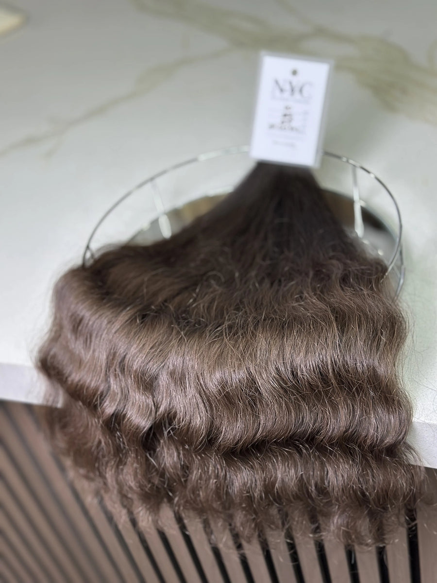 K-tip Slavic hair, colored, wavy 20 inch, 155gr, 263str