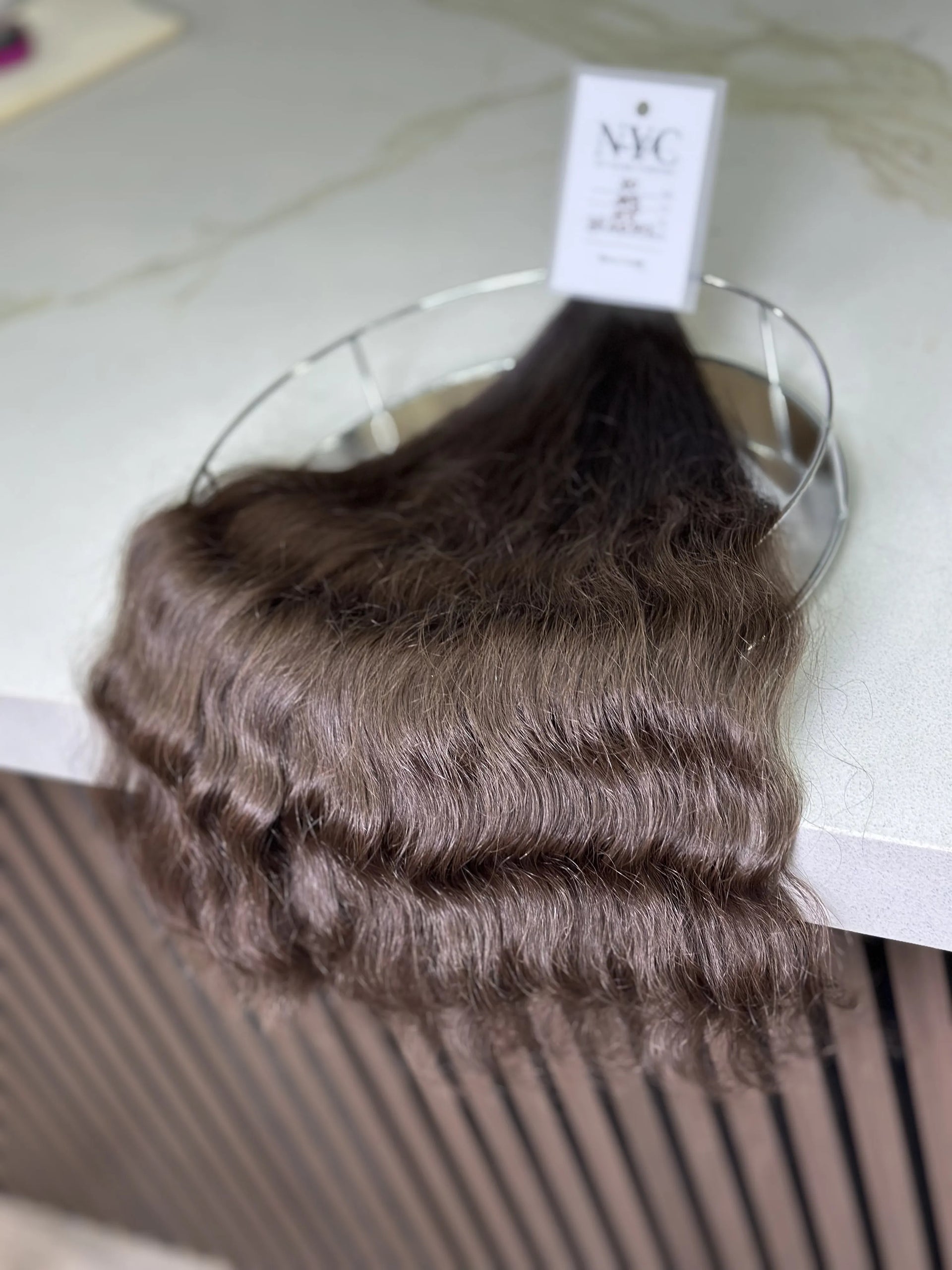 K-tip Slavic hair, colored, wavy 20 inch, 155gr, 263str