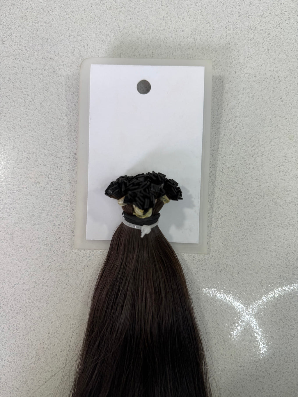Premium Slavic K-Tip Extensions – Brown Wavy 26" | 137 Strands | 90 g