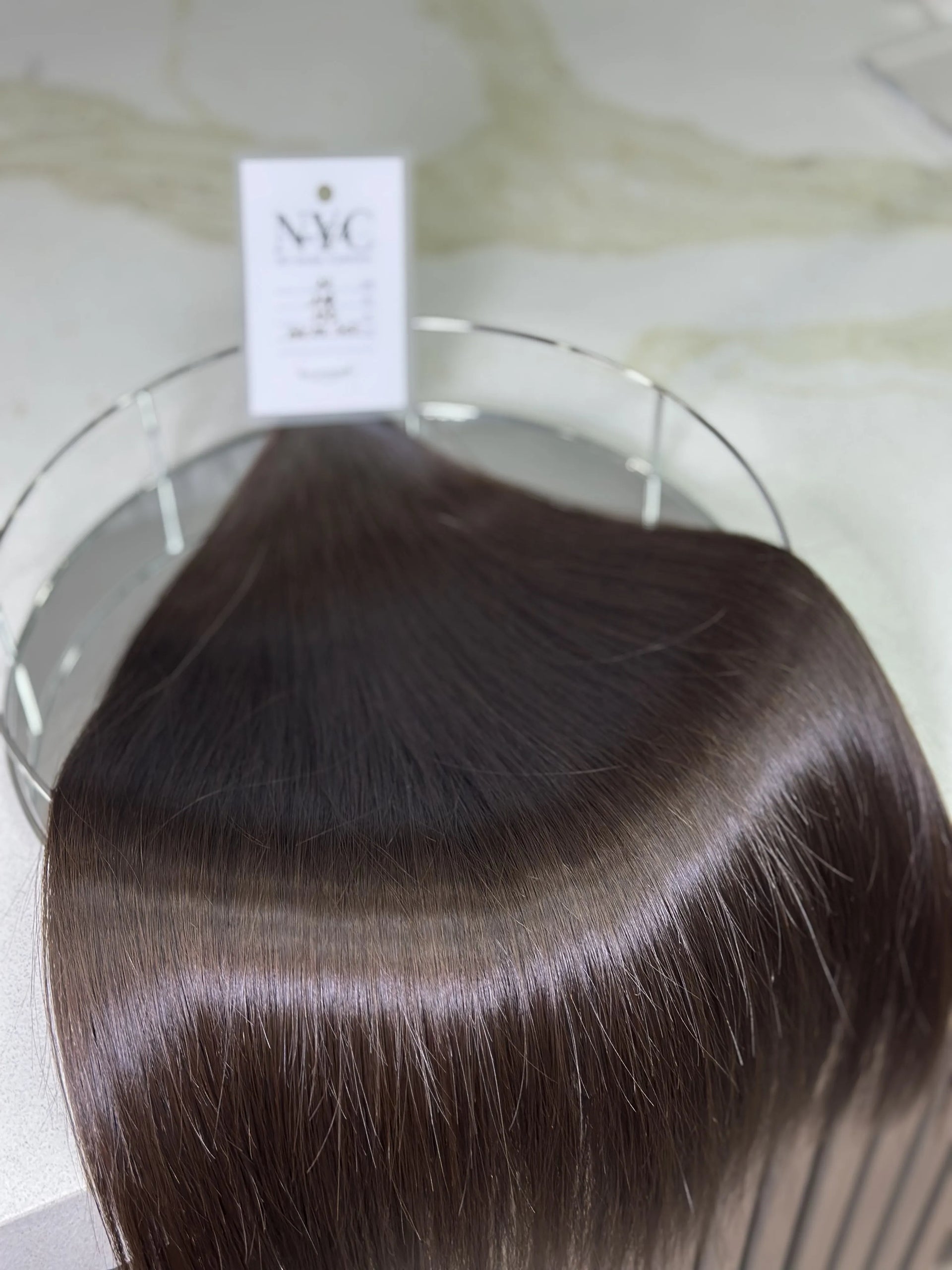 K-tip Slavic hair, colored, straight 22 inch, 133gr, 219str