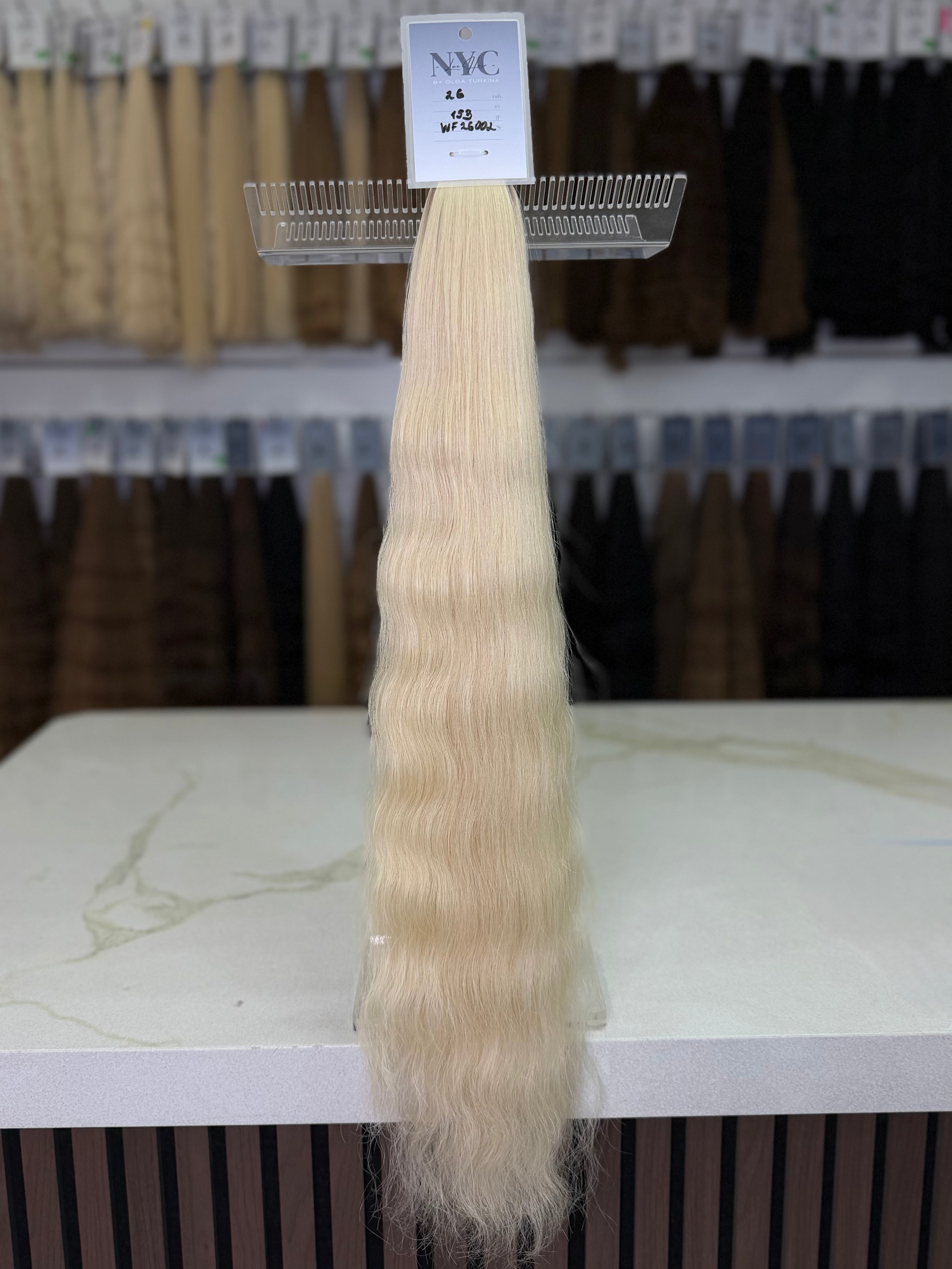 Premium Russian Slavic Weft – 26" Wavy