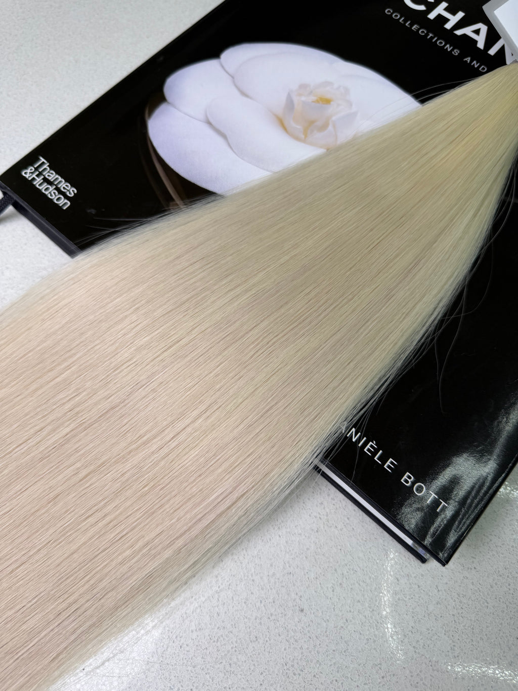 Premium Slavic Colored Hair Blonde Straight Bulk 20 Inch | LuxHairNYC
