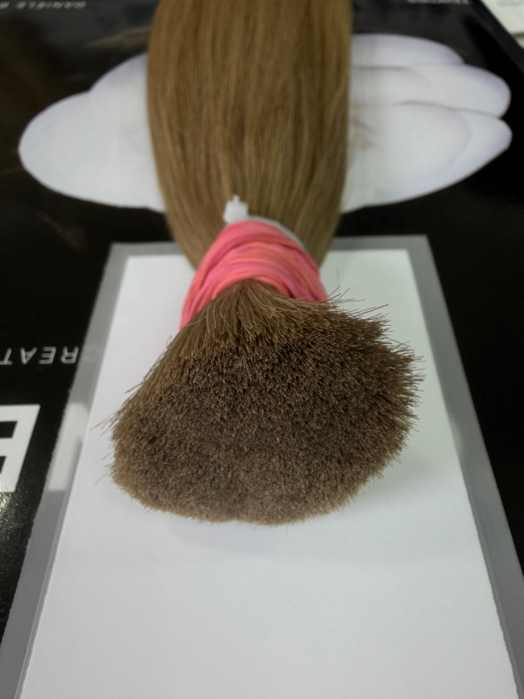 Premium Slavic Colored Hair Dark Blonde Straight Bulk 18 Inch | LuxHairNYC