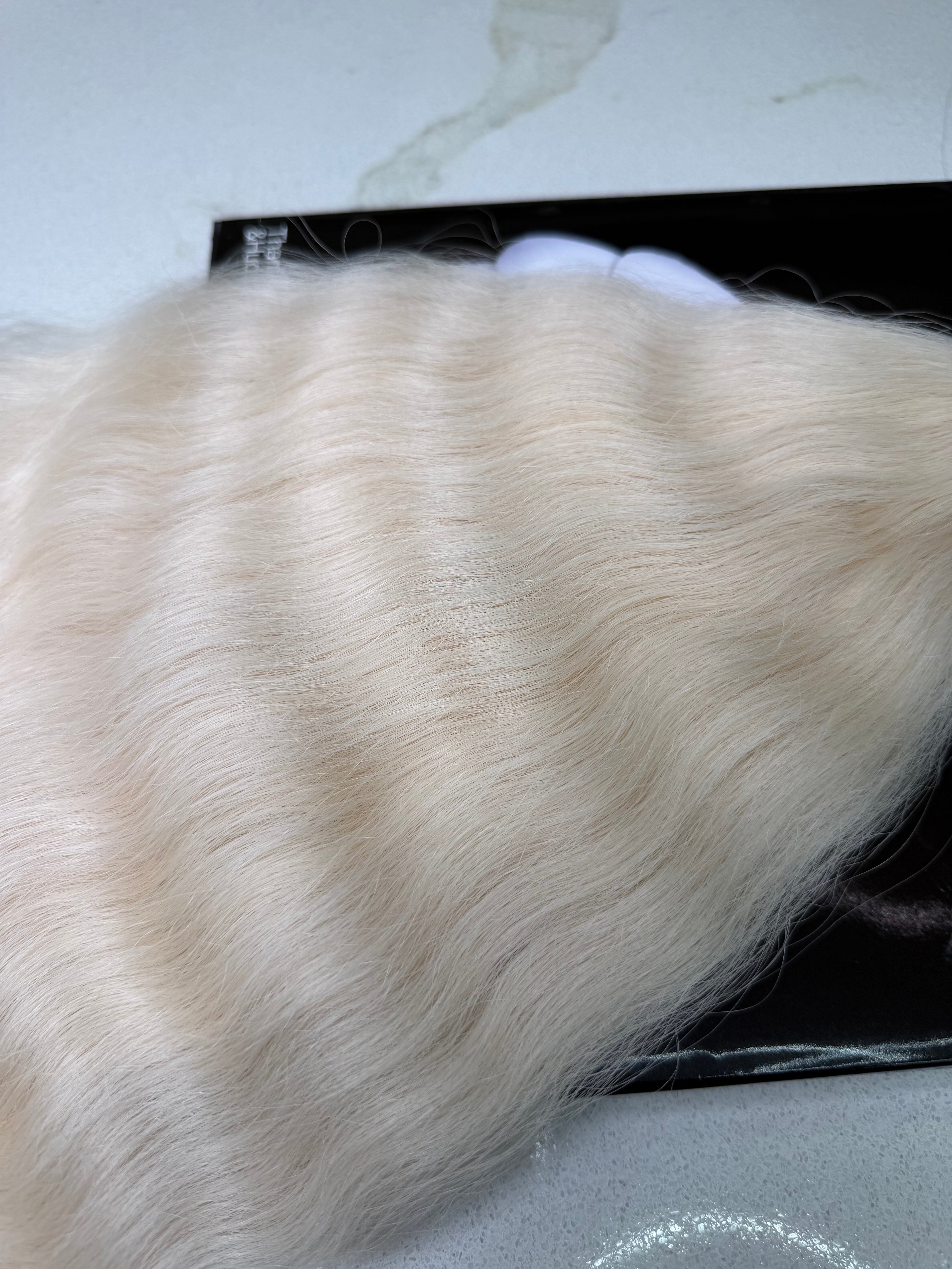 Bulk Slavic Hair Colored Wavy Bulk Hair 20 Inch | LuxHairNYC