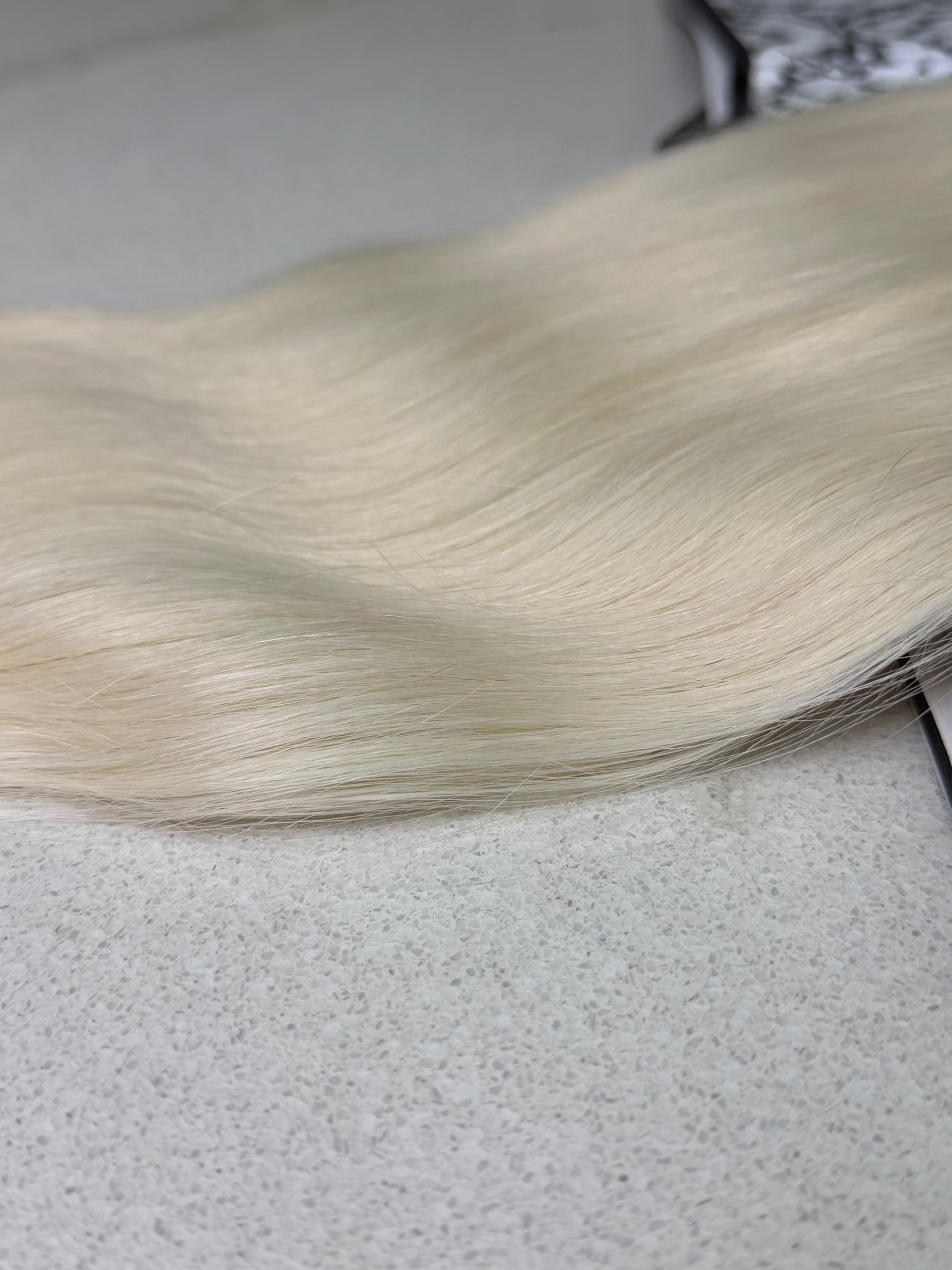 Premium Slavic Colored Hair Blonde Wavy Bulk 22 Inch | LuxHairNYC