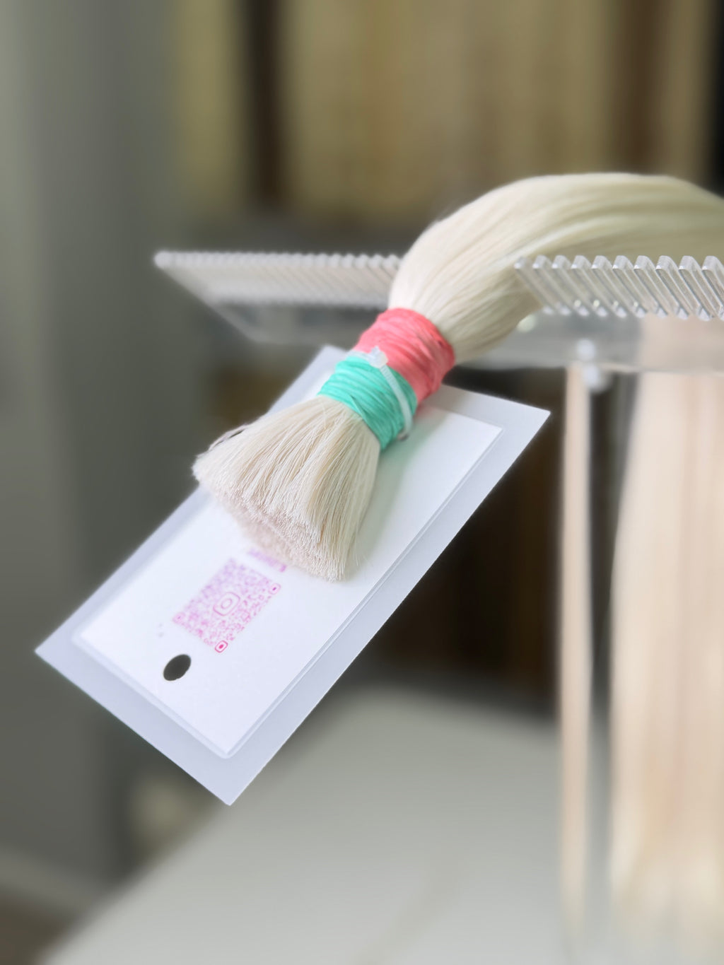 Premium Slavic Hair Blonde Wavy Bulk 20 Inch | LuxHairNYC