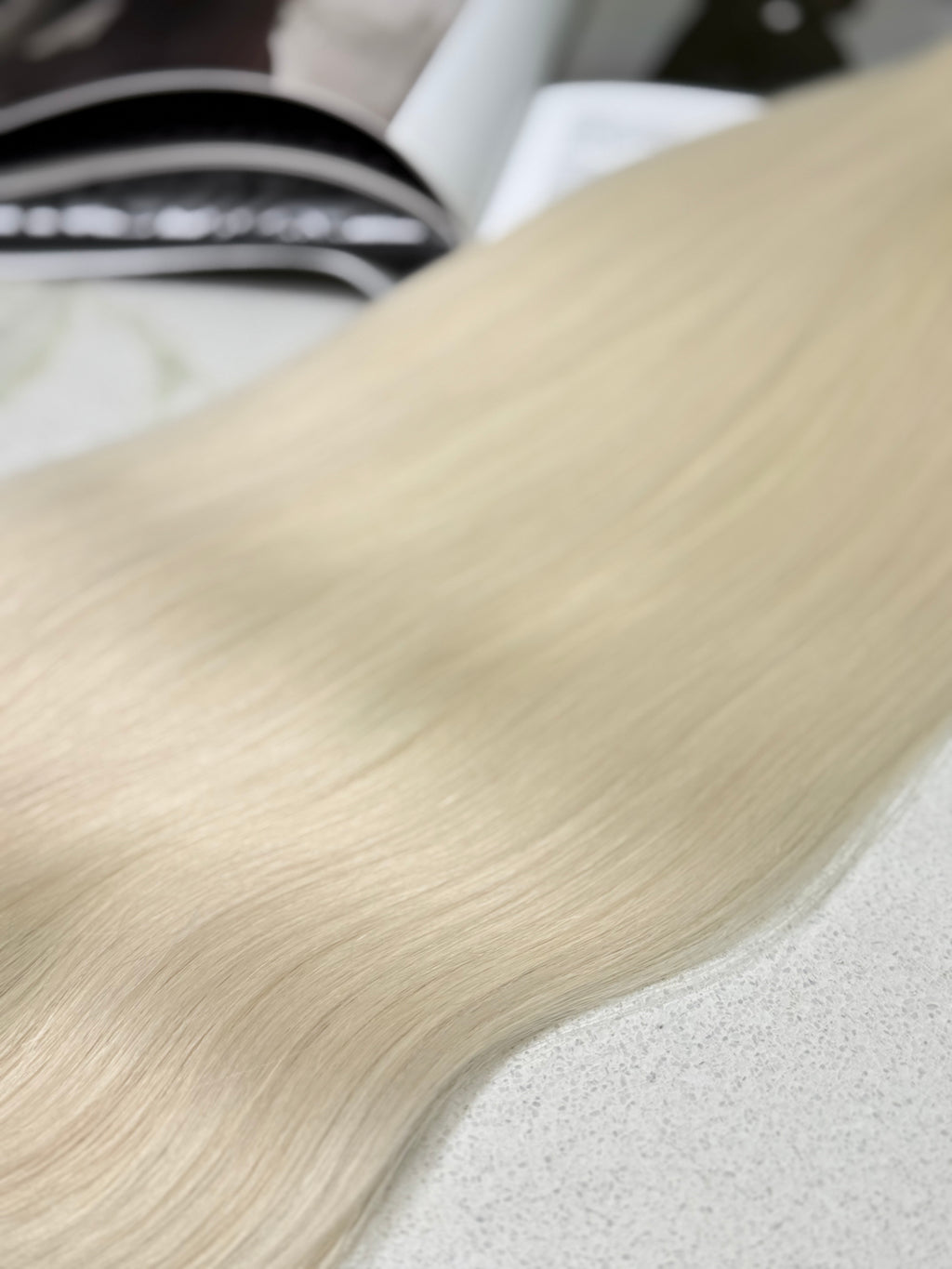 Premium Slavic Hair Blonde Wavy Bulk 20 Inch | LuxHairNYC