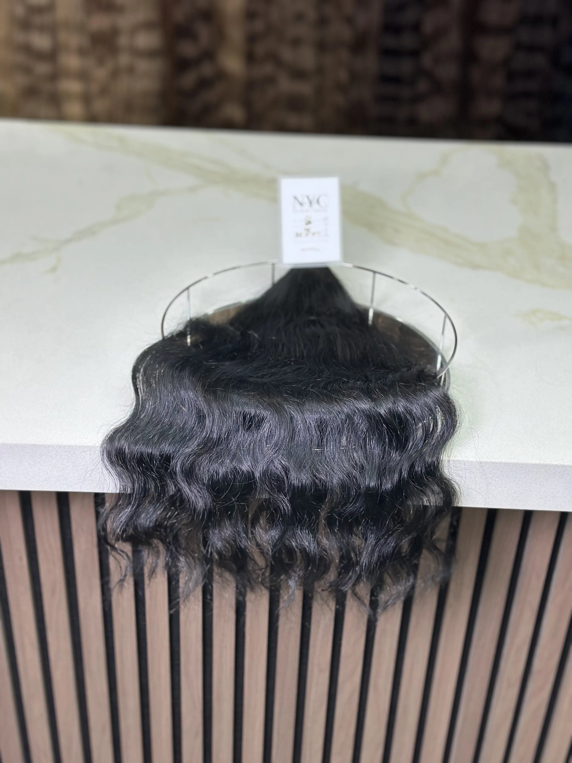 K-tip Slavic hair, colored, wavy 22 inch, 106gr, 180str