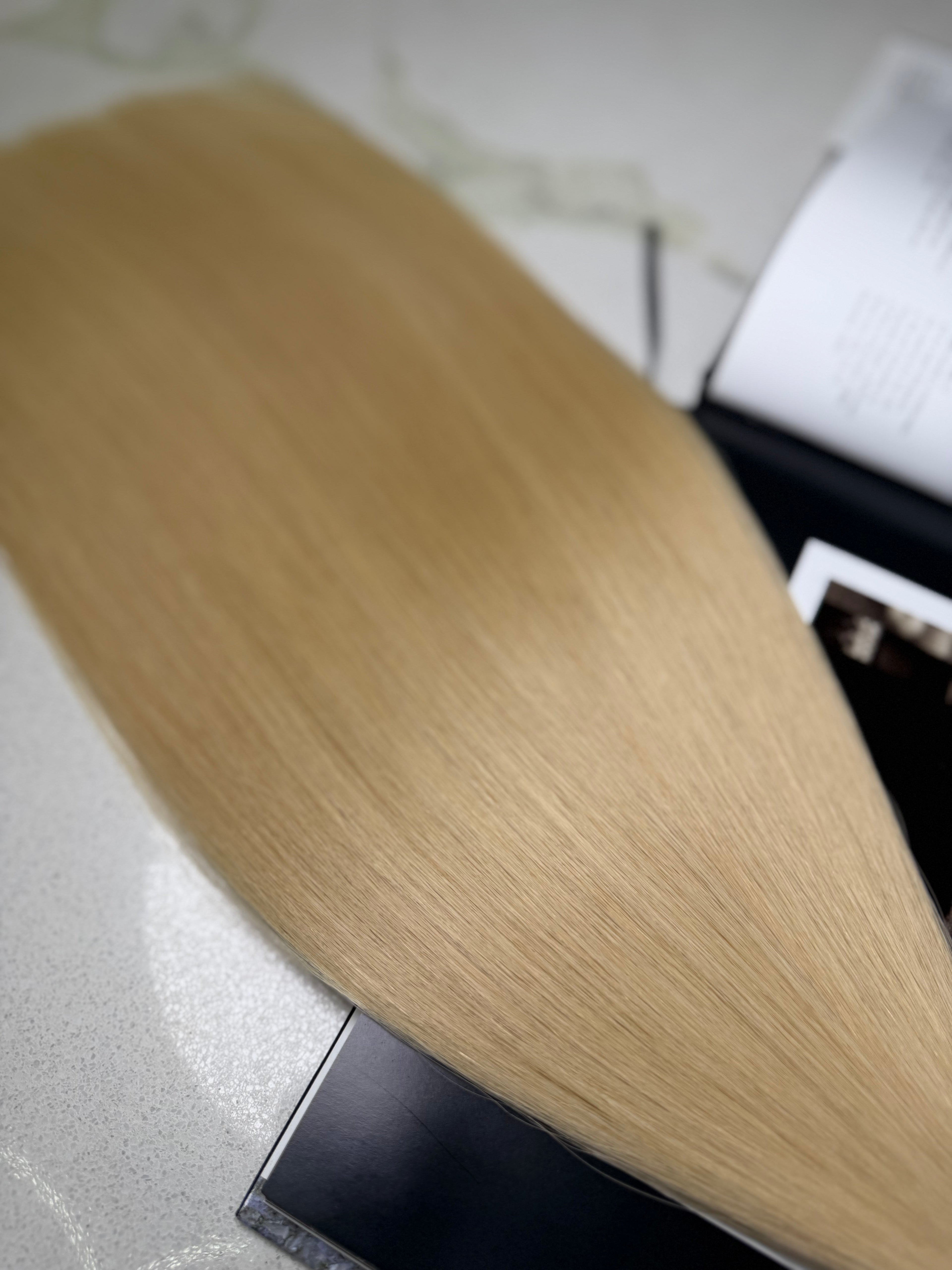 Premium Slavic Hair Blonde Straight Bulk 20 Inch | LuxHairNYC
