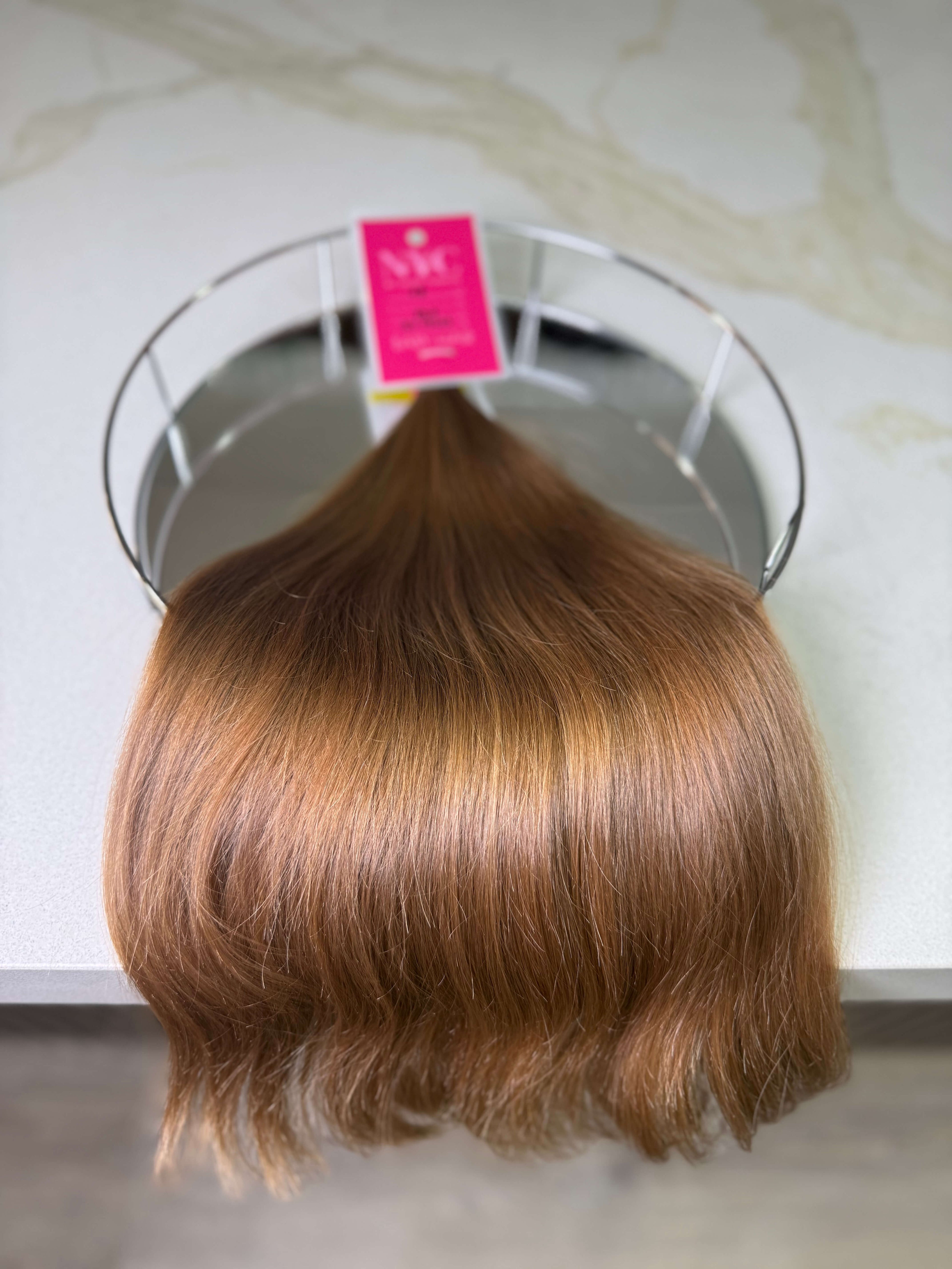 Premium Russian Slavic Virgin Hair – 19" Straight Extensions LUXHAIRNYCSHOP