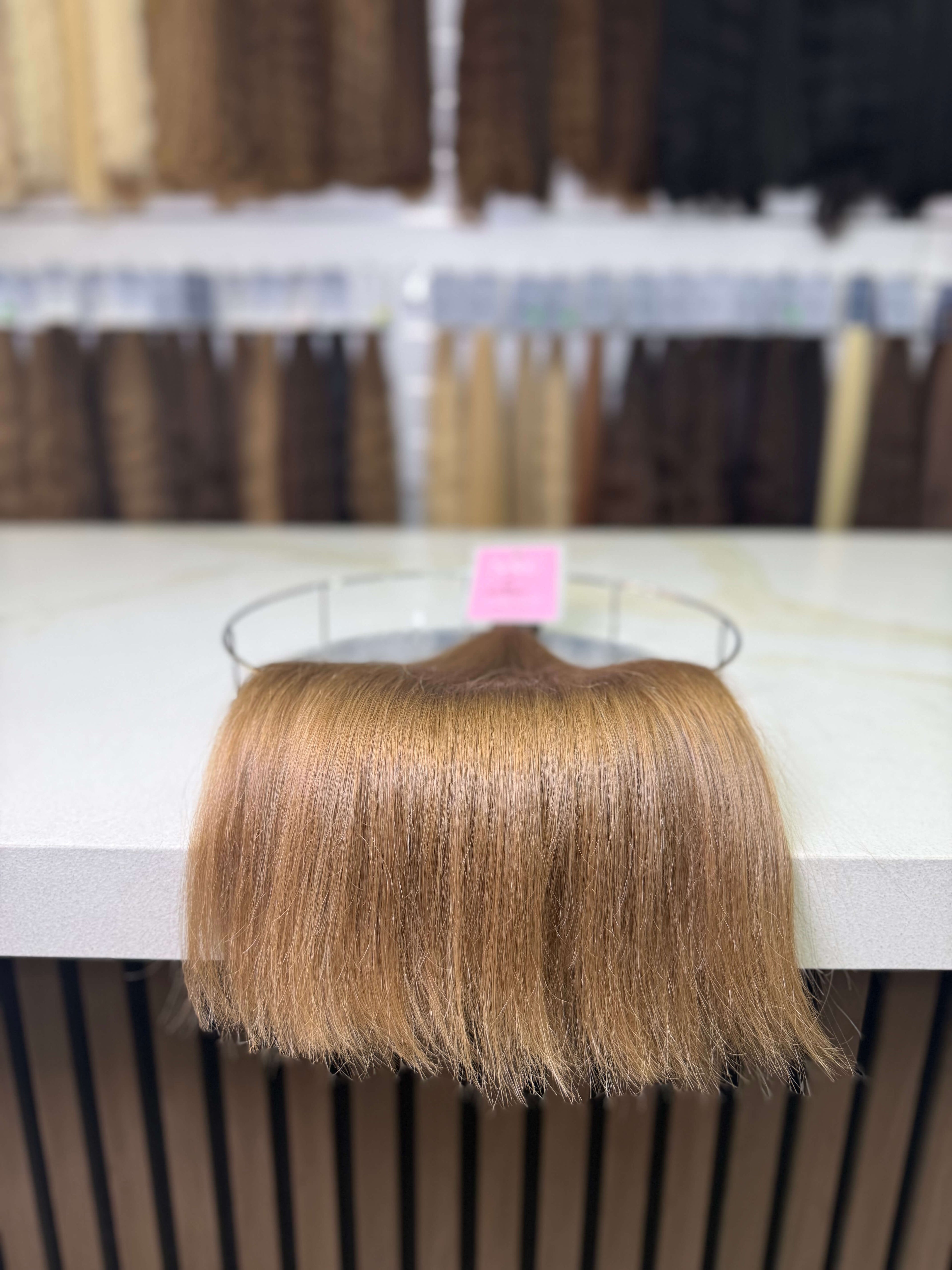 Premium Russian Slavic Virgin Hair – 16" Straight Extensions LUXHAIRNYCSHOP