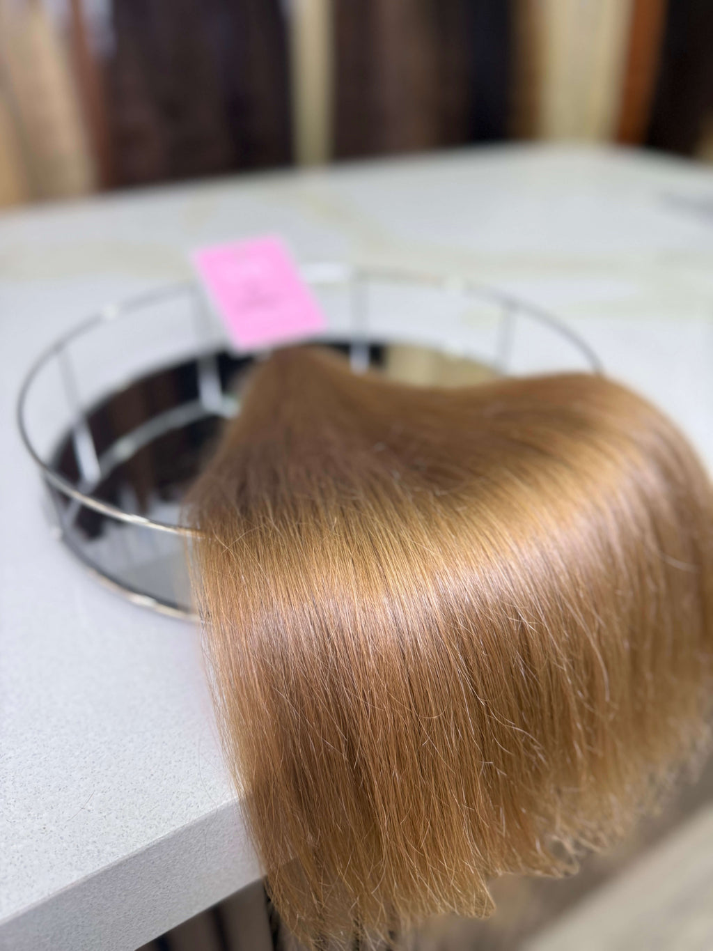 Premium Russian Slavic Virgin Hair – 16" Straight Extensions LUXHAIRNYCSHOP