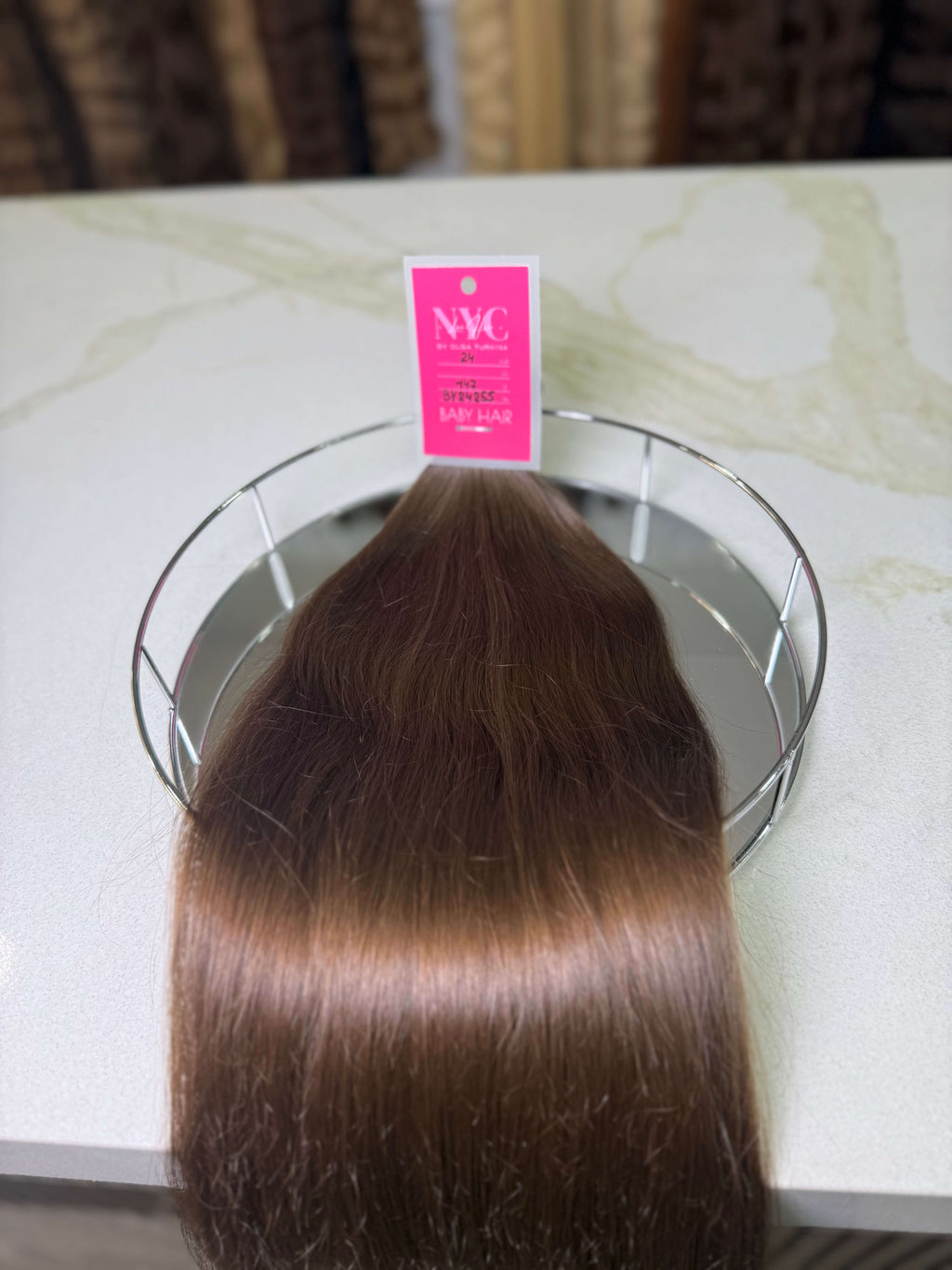 Premium Russian Slavic Virgin Hair – 24" Straight Extensions LUXHAIRNYCSHOP