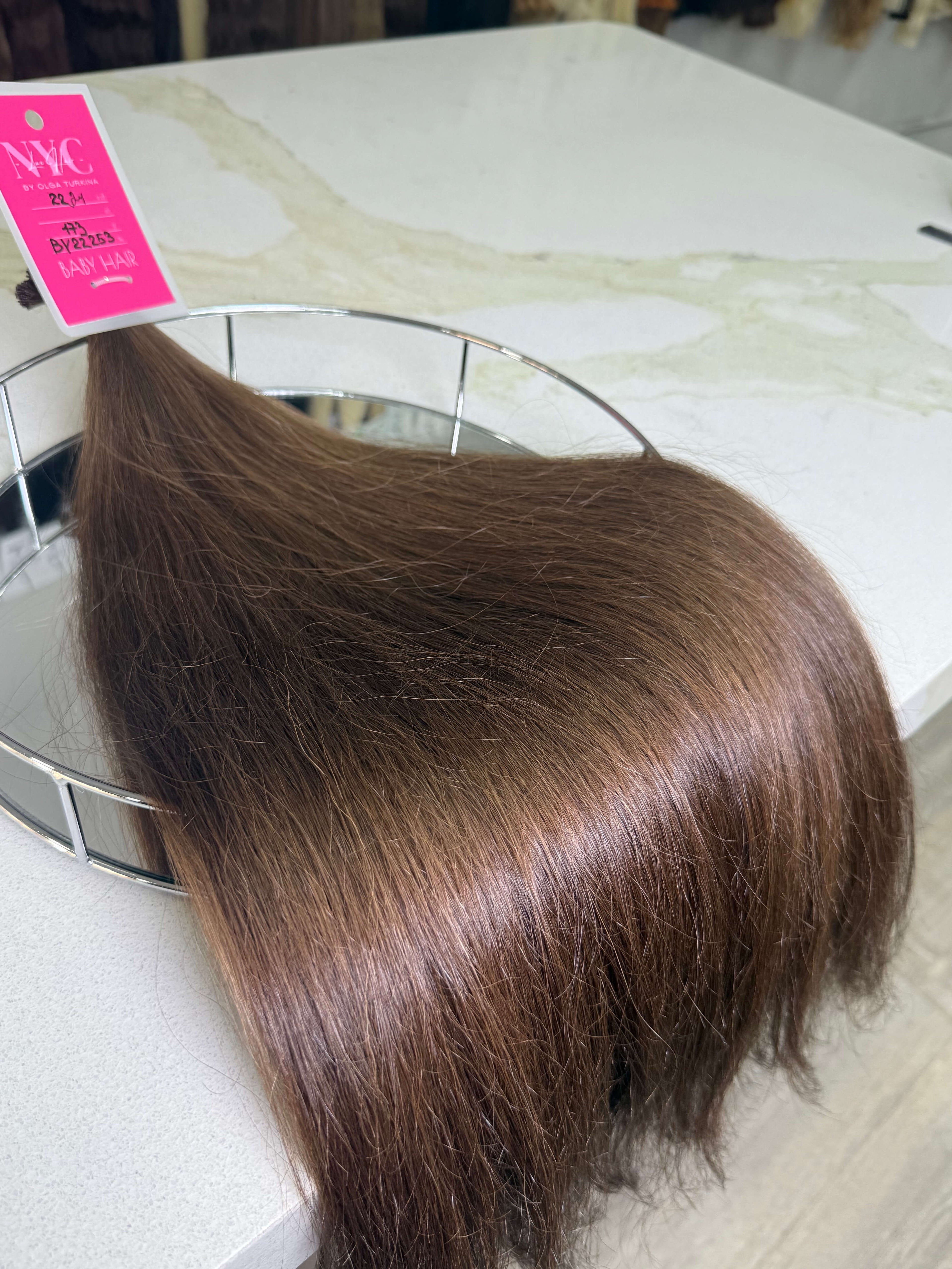 Premium Russian Slavic Virgin Hair – 24" Straight Extensions LUXHAIRNYCSHOP