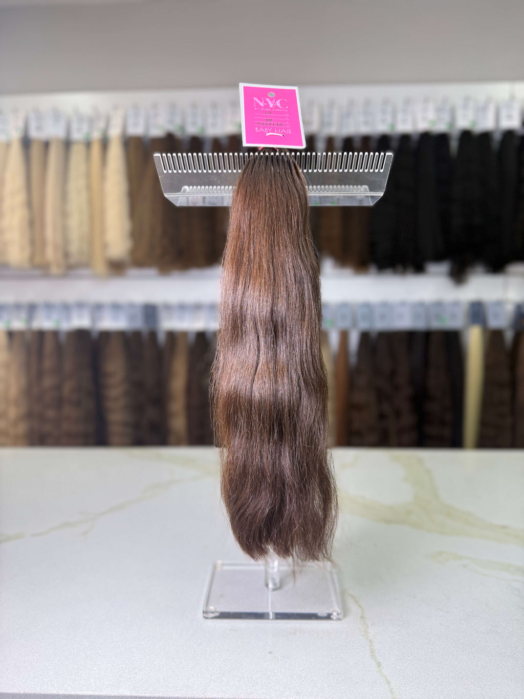 Premium Russian Slavic Virgin Hair Wavy – 20" Extensions LUXHAIRNYCSHOP