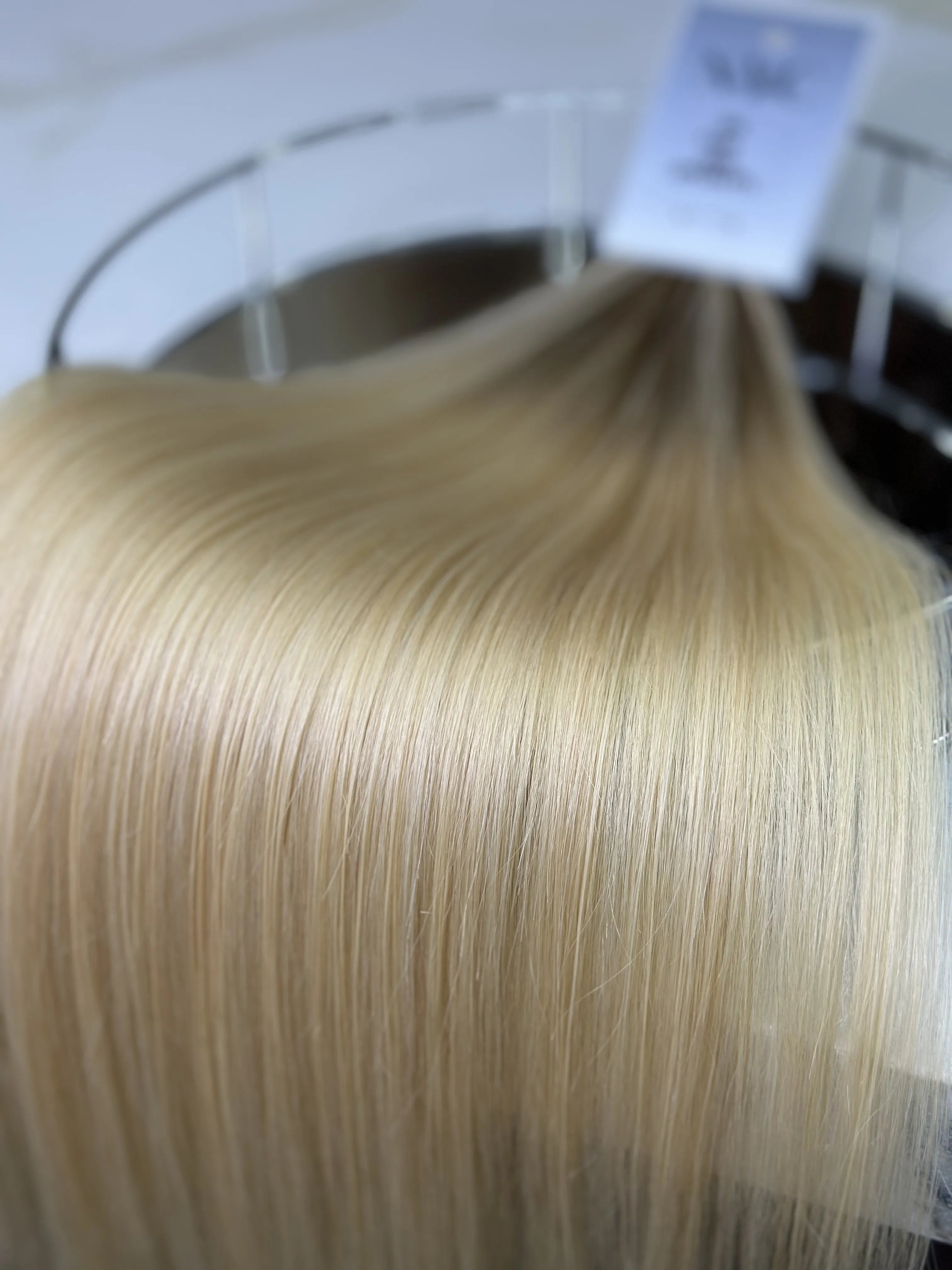 K-tip Slavic hair, colored, straight 24 inch, 100gr, 170str - LUXHAIRNYCSHOP