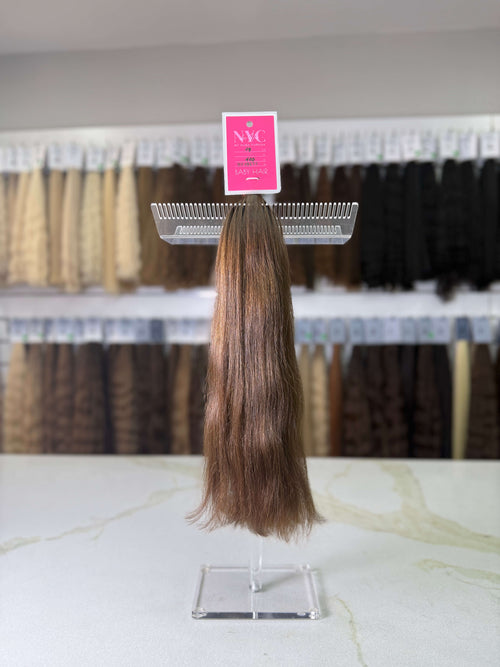 Premium Russian Slavic Virgin Hair Wavy – 19" Extensions LUXHAIRNYCSHOP