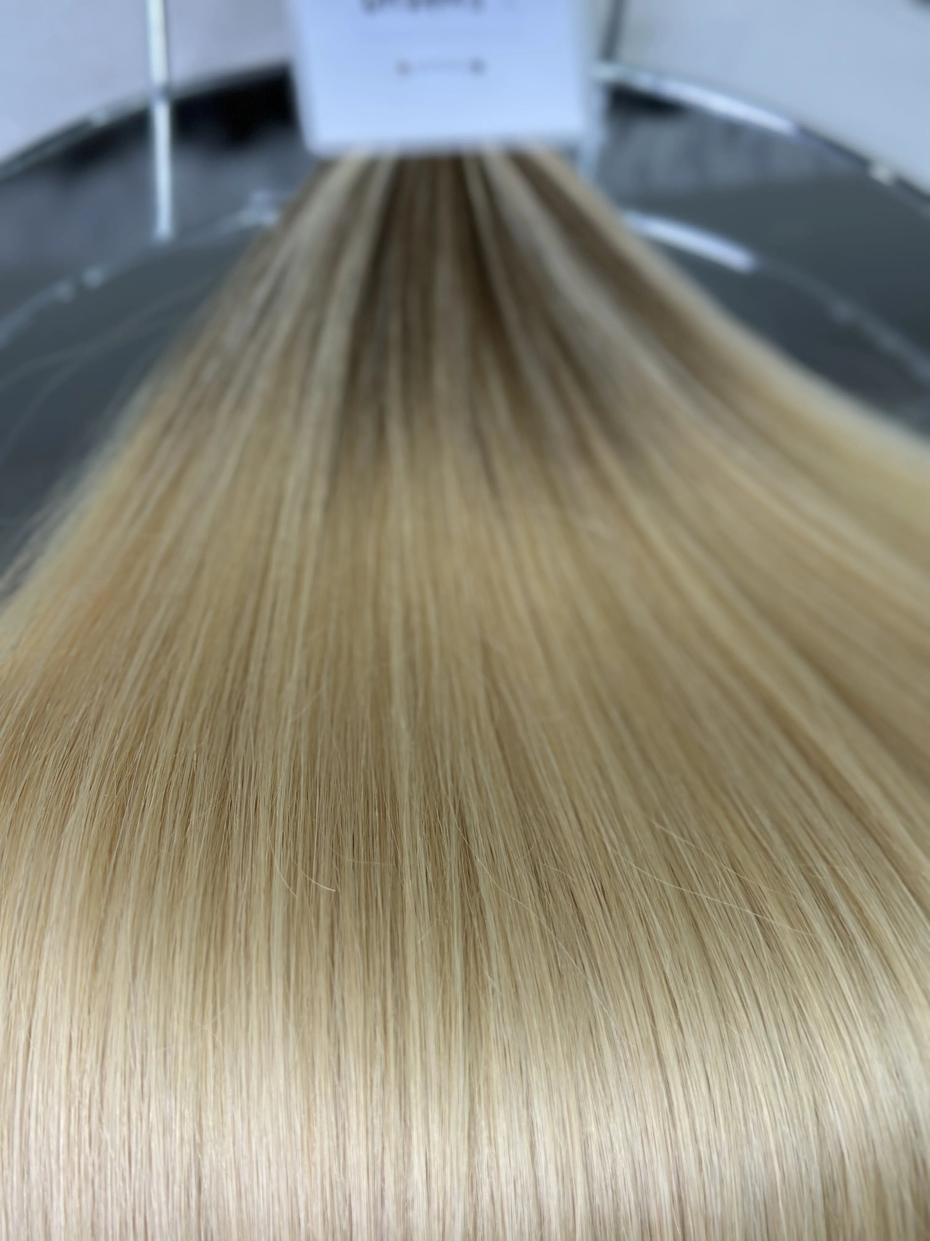 K-tip Slavic hair, colored, straight 24 inch, 100gr, 170str - LUXHAIRNYCSHOP