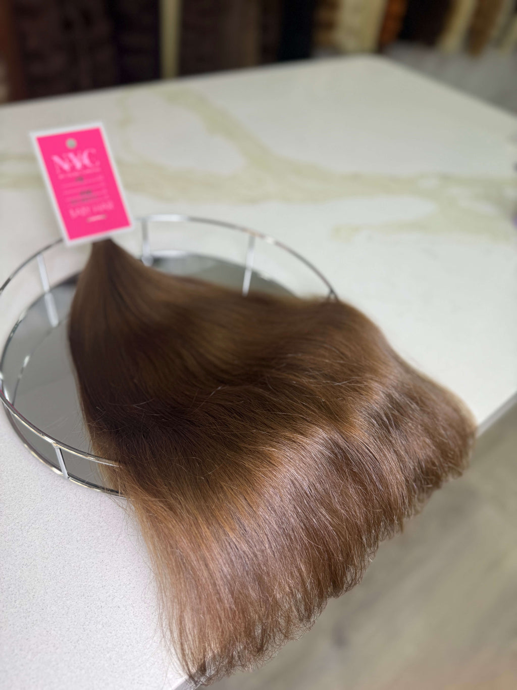 Premium Russian Slavic Virgin Hair Wavy – 19" Extensions LUXHAIRNYCSHOP