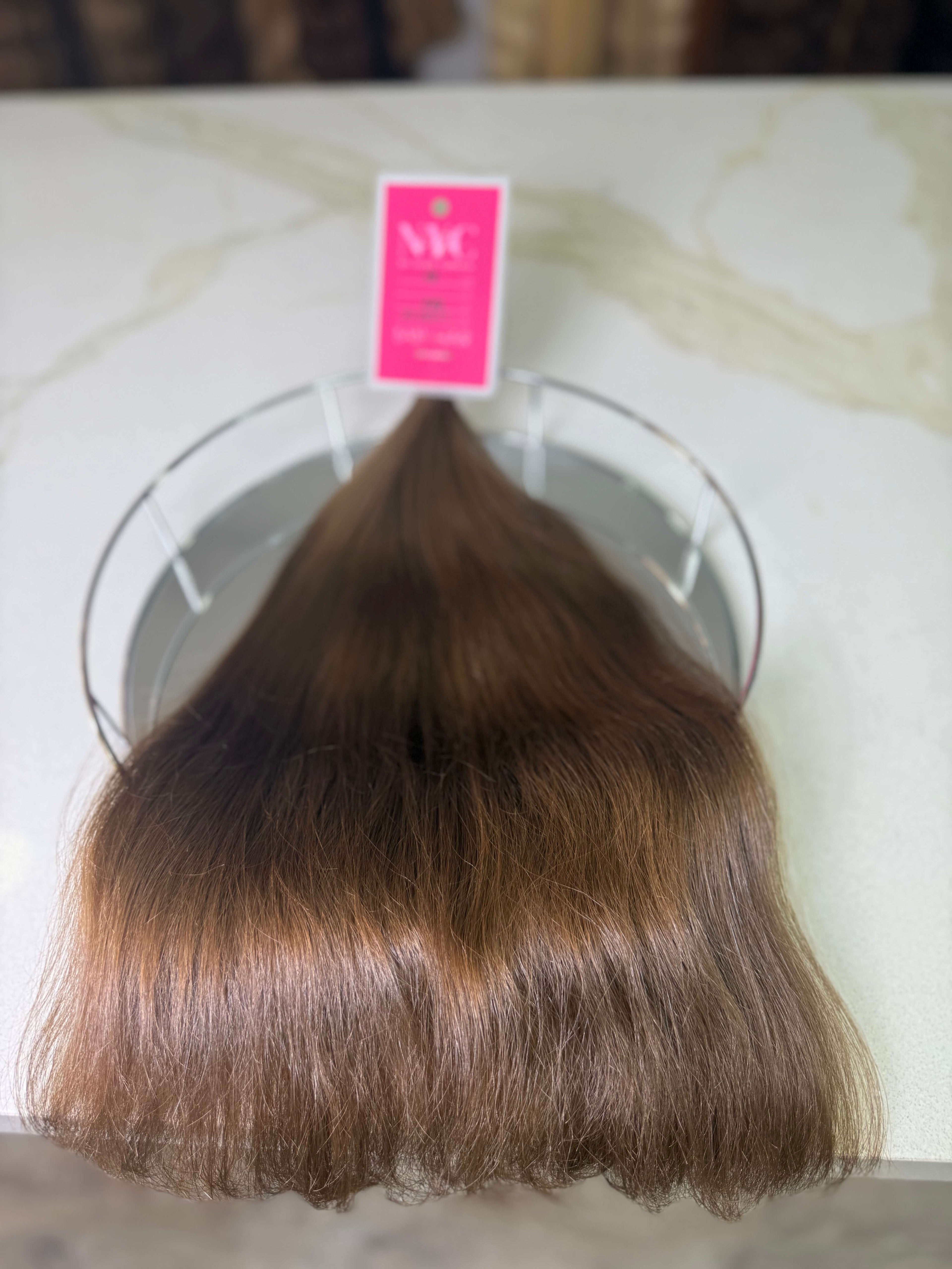 Premium Russian Slavic Virgin Hair Wavy – 19" Extensions LUXHAIRNYCSHOP