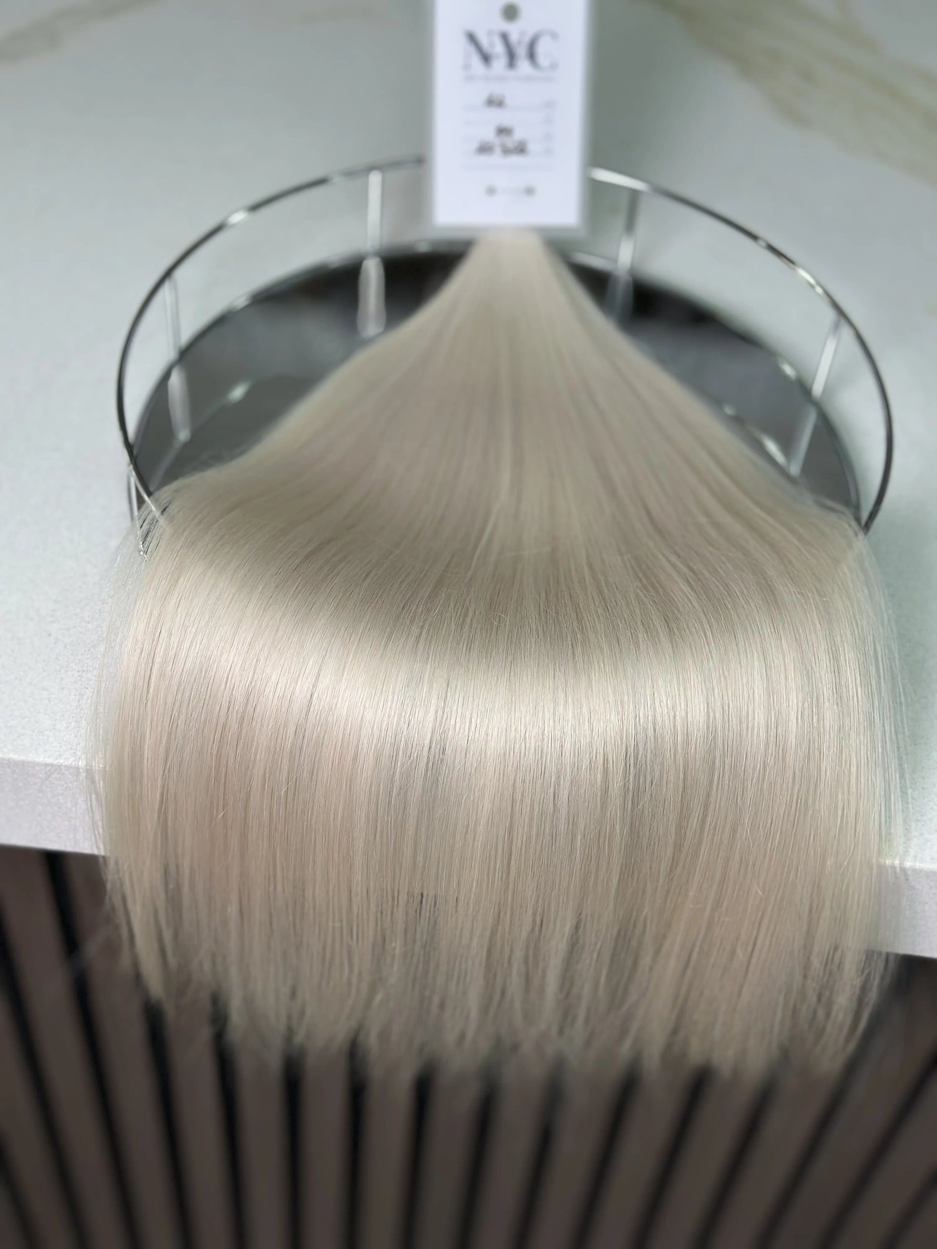 Bulk Slavic hair, colored, straight 22 inch: 98g