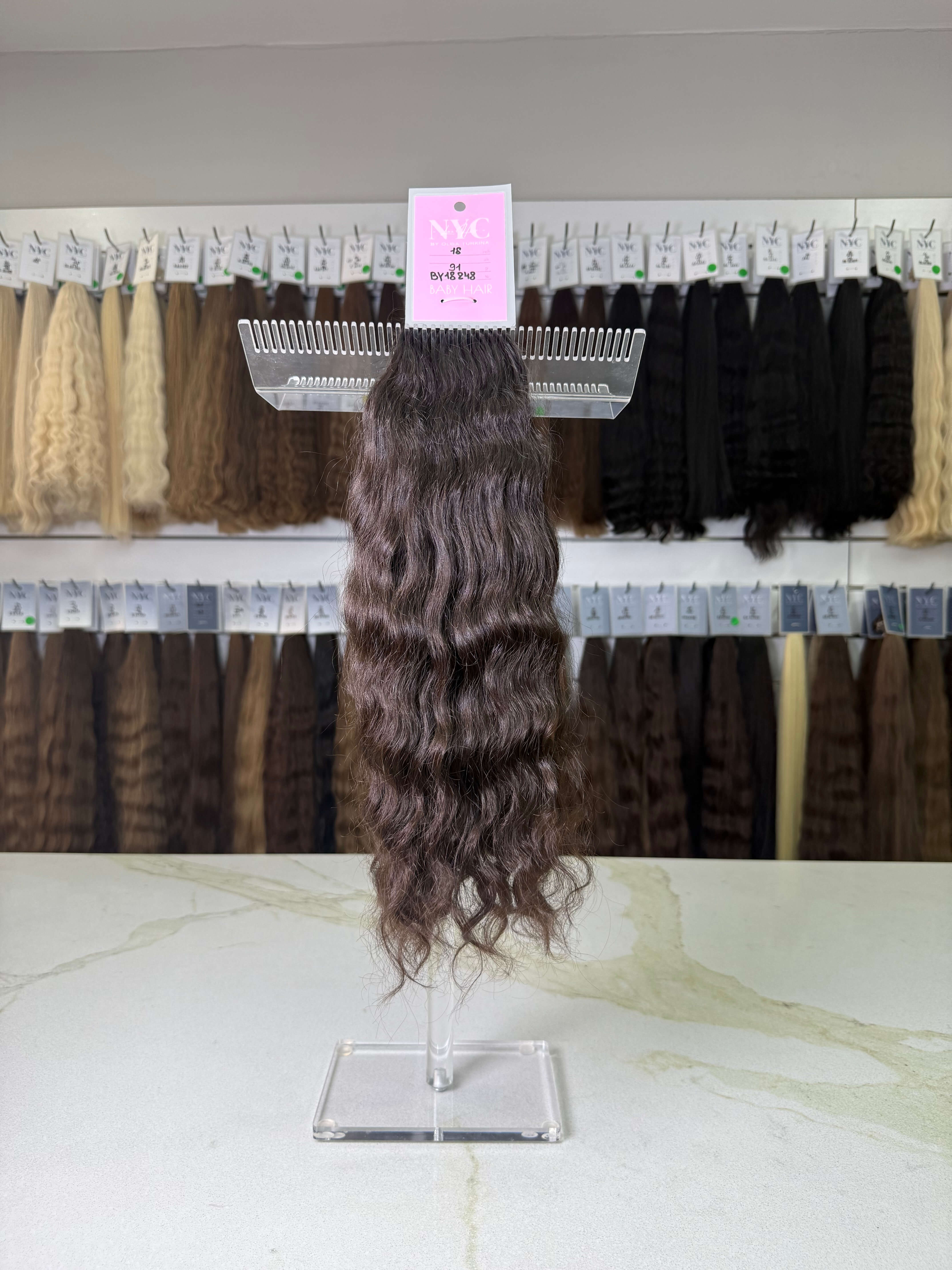 Premium Russian Slavic Virgin Hair Curly LUXHAIRNYCSHOP